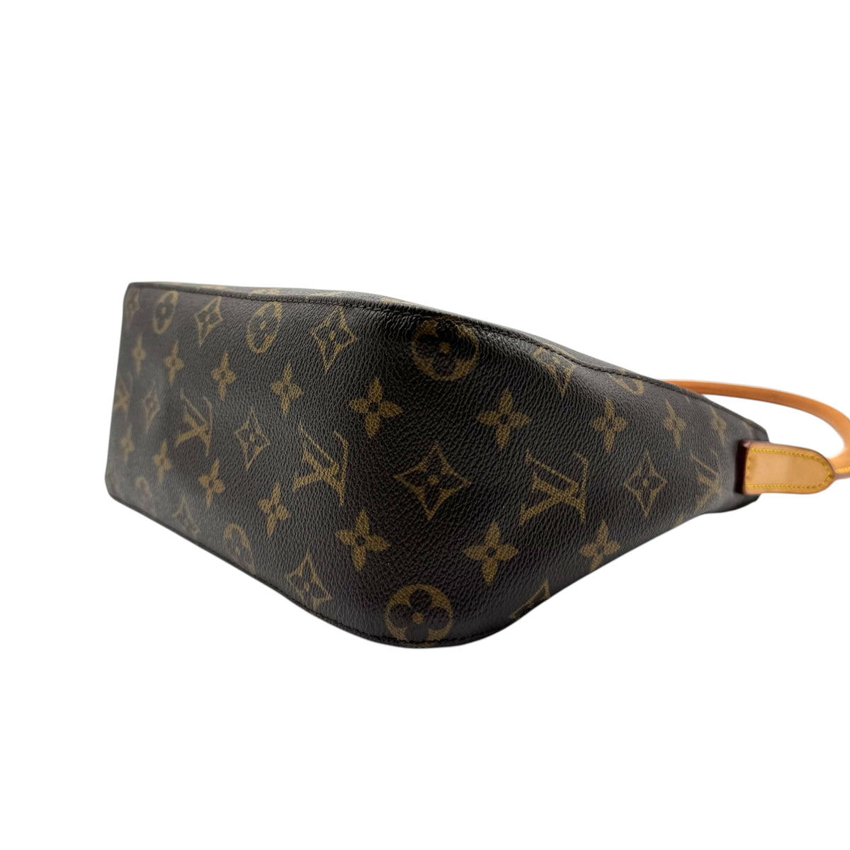 Louis Vuitton Shoulder Bag Classic Monogram Brown Leather