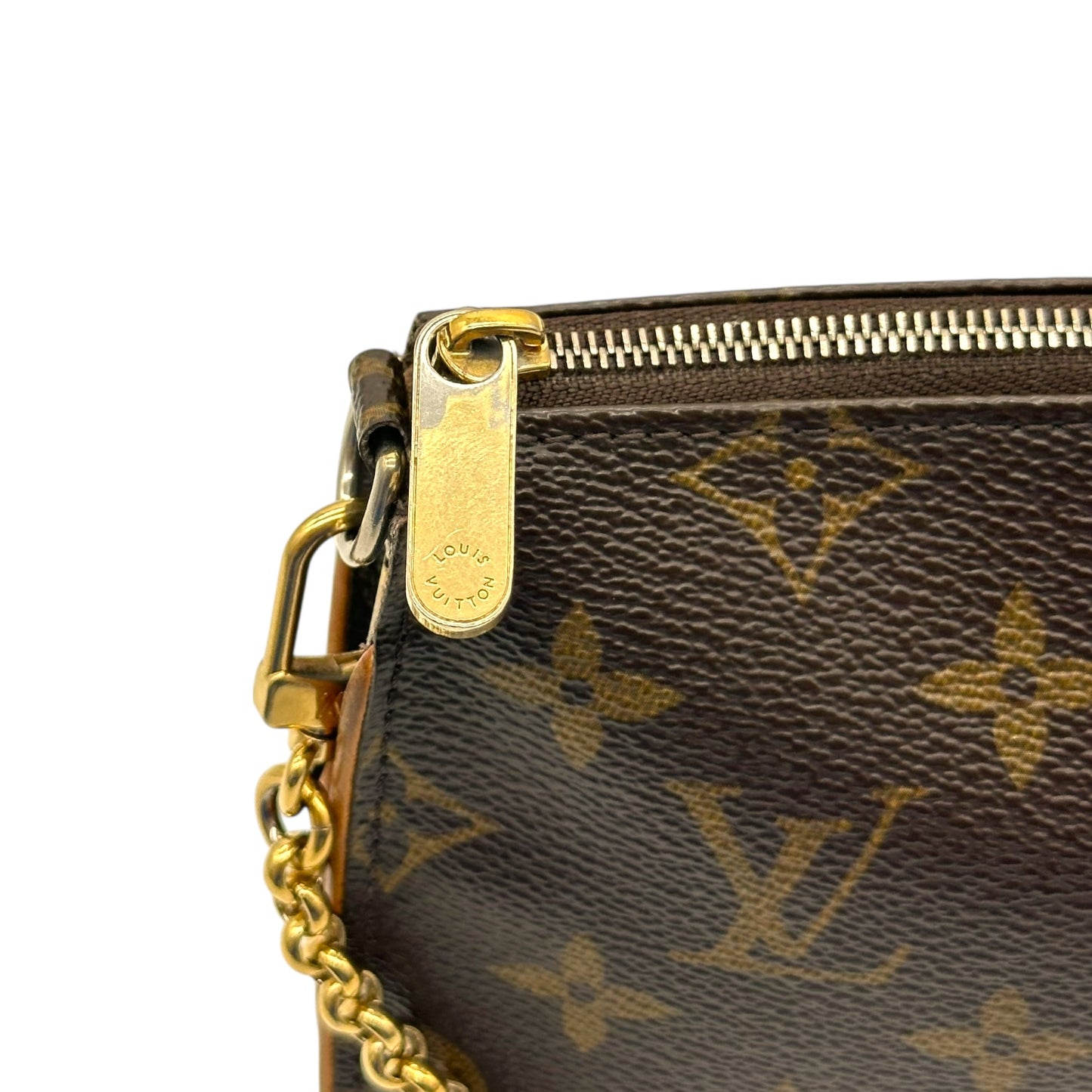 Louis Vuitton Classic Monogram Sophie Chain Strap Pochette Bag - Outfit Repeater