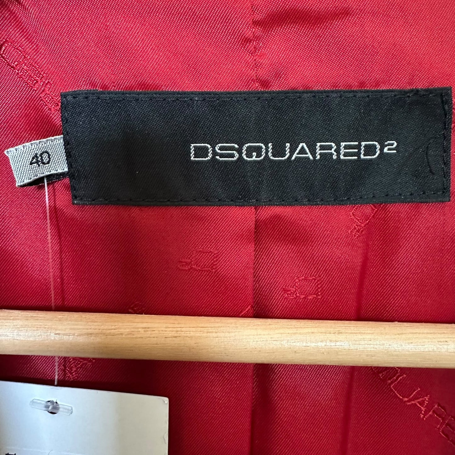 Dsquared2 Oversized Collar Camel Coat