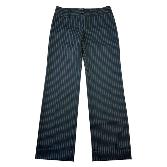 Dolce & Gabbana Black Pinstriped Wool Trousers