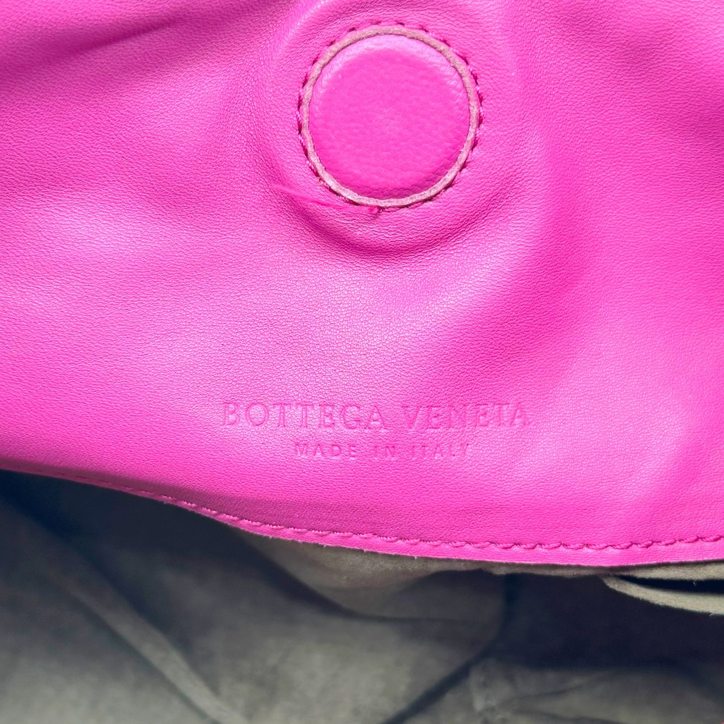 Bottega Veneta Purple-Pink Intrecciato Campana Shoulder Hobo Bag
