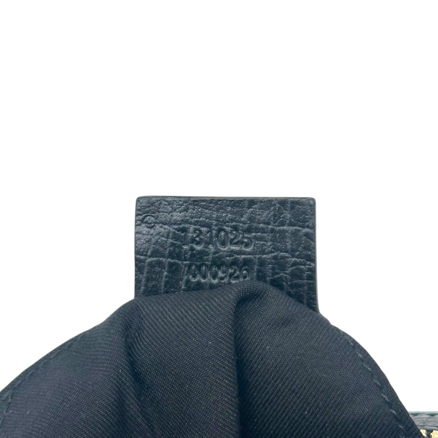 Gucci by Tom Ford Black Monogram & Stripe Horsebit Pochette Bag