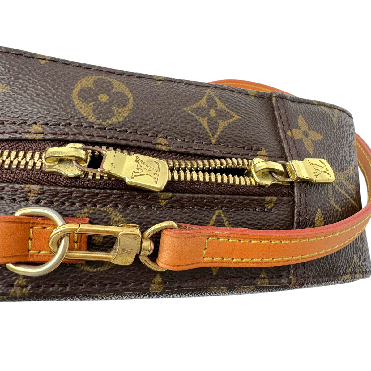 Louis Vuitton Brown Monogram Spontini 2-Way Bag