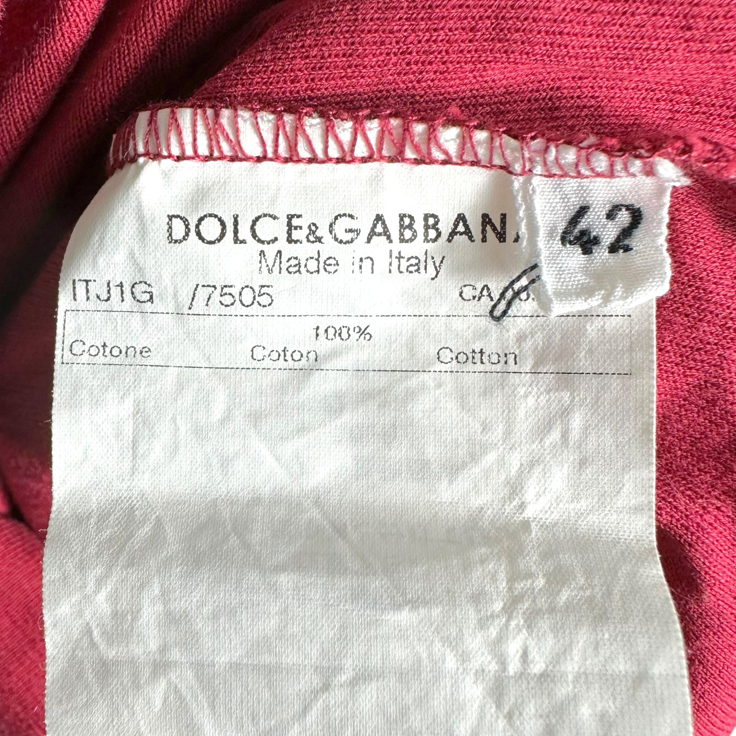 Dolce & Gabbana Pink & Gold Logo Tank - Outfit Repeater