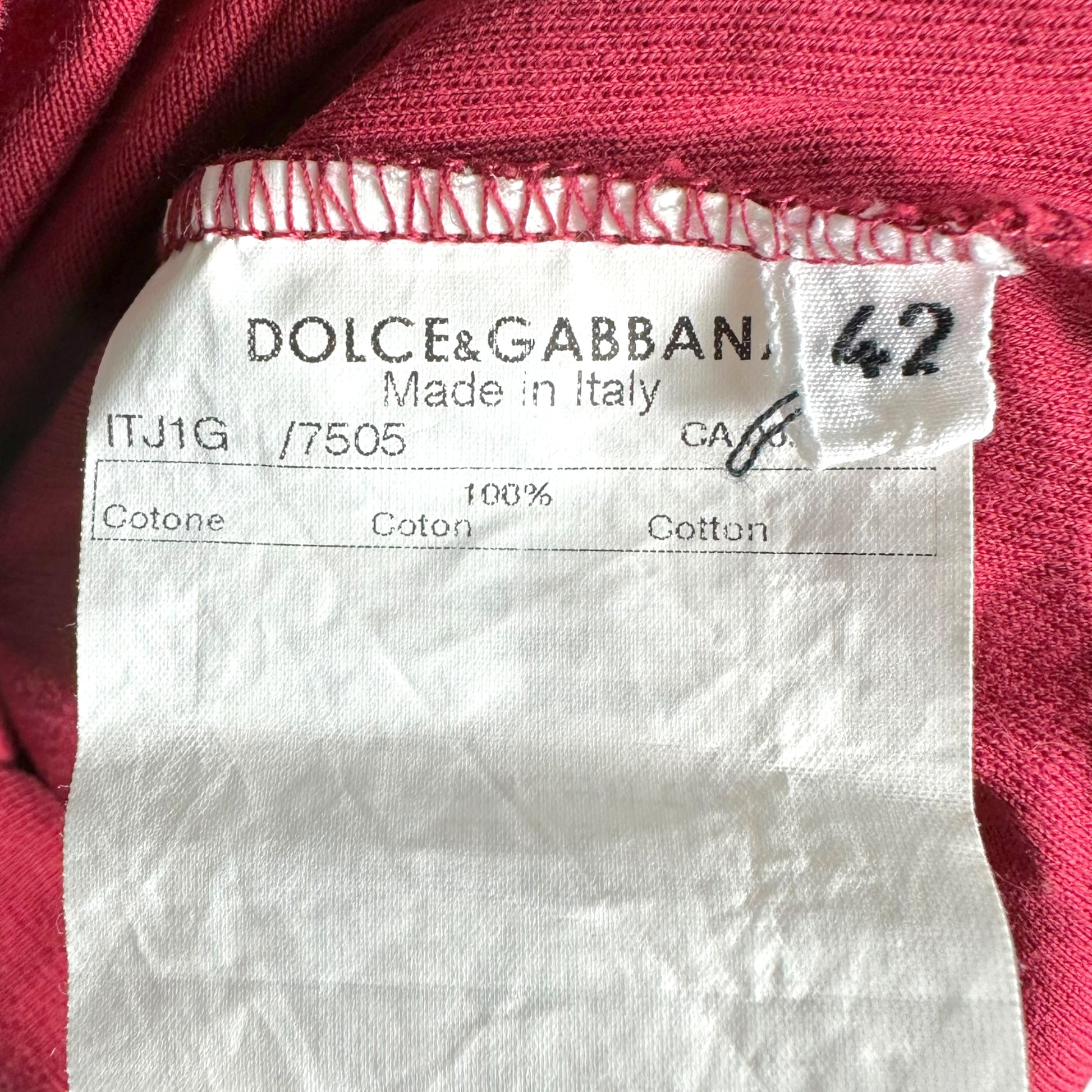 Dolce & Gabbana Pink & Gold Logo Tank - Outfit Repeater