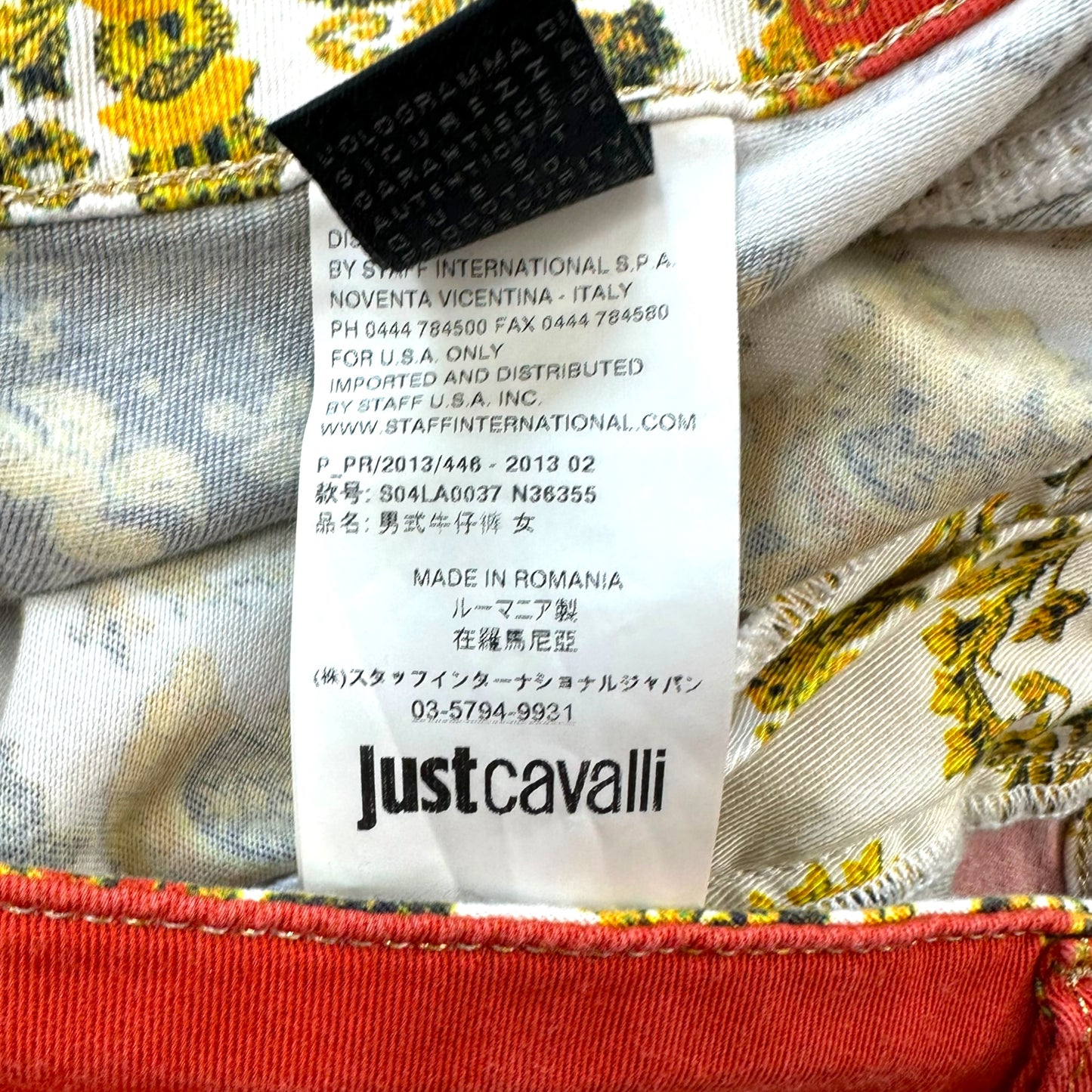 Just Cavalli by Roberto Cavalli Printed Skinny Jeans