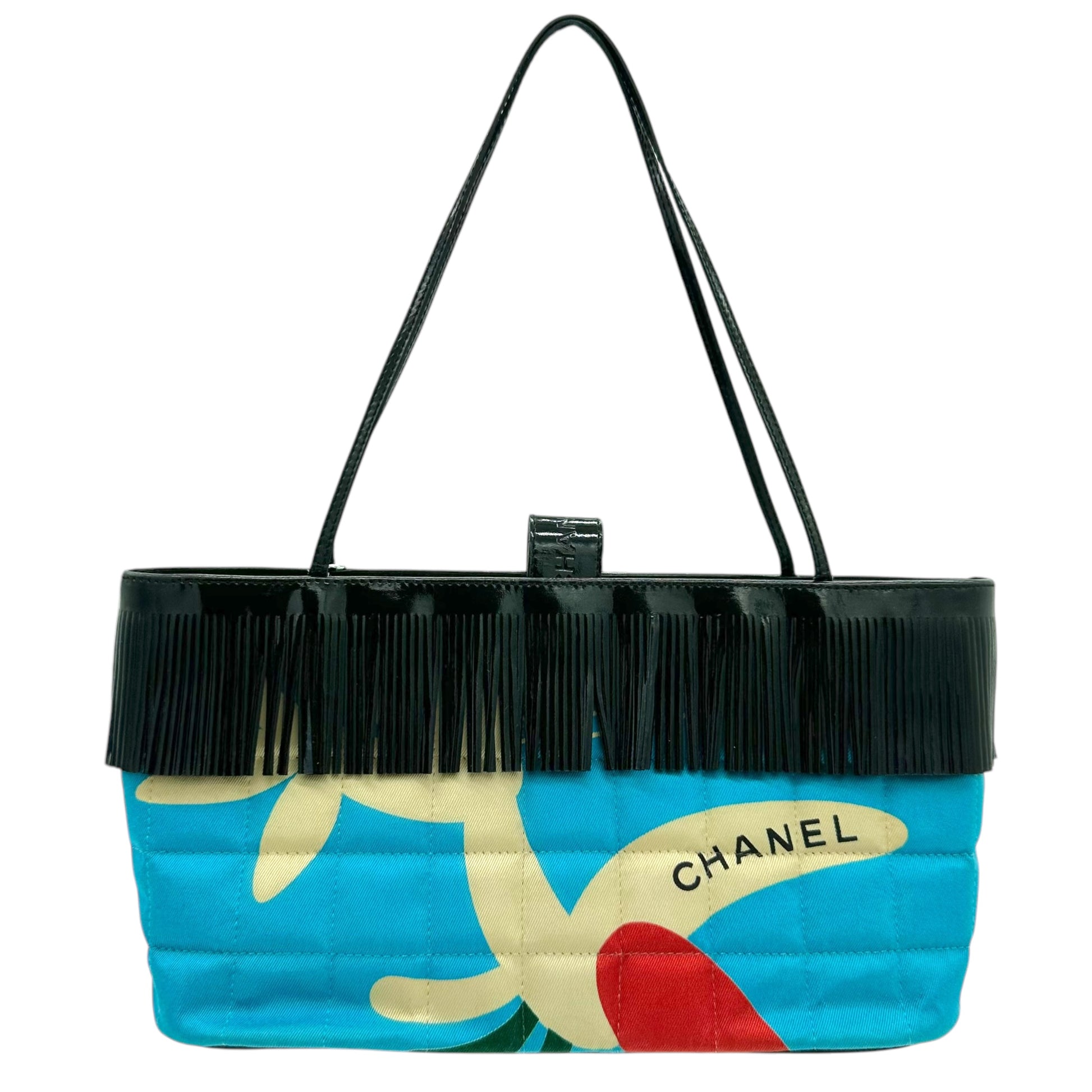 Chanel Multicolor Fringe Trim Shoulder Bag - Outfit Repeater