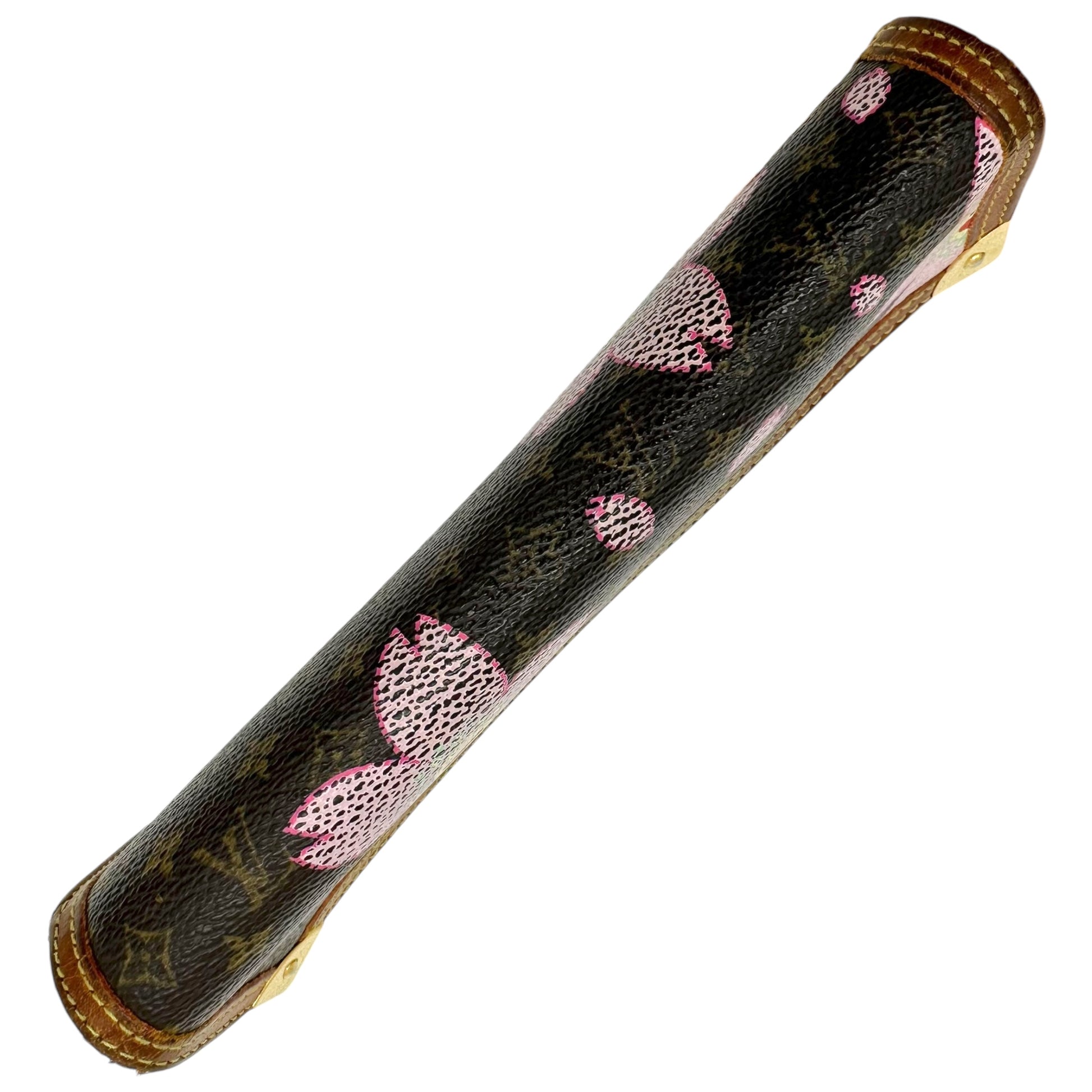 Louis Vuitton Long Wallet Brown Monogram Cherry Blossom