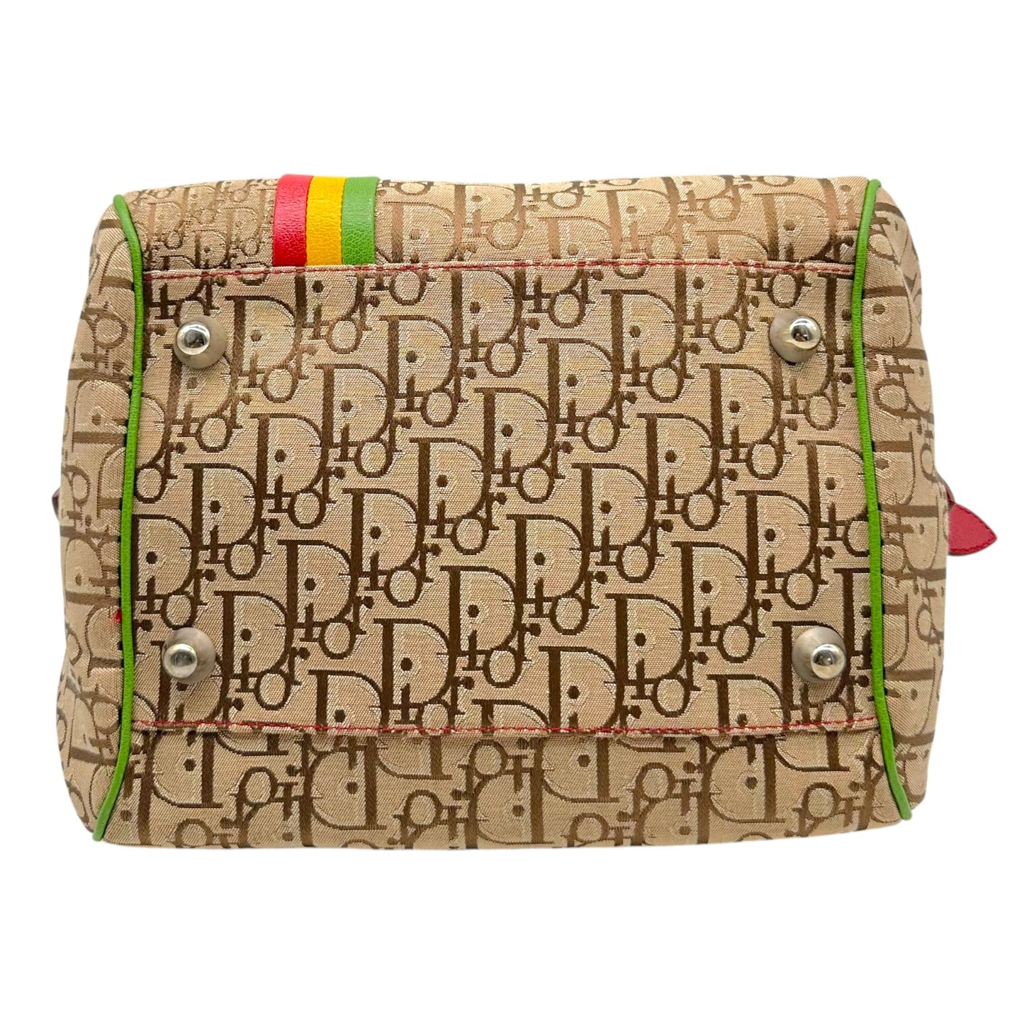 Christian Dior Rasta Trotter Monogram Bowler Handbag