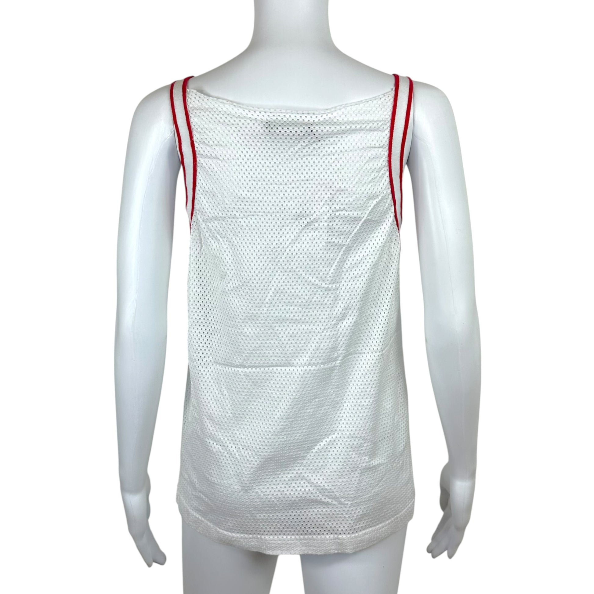 Dsquared2 Basketball Jersey Graphic Tank Top White