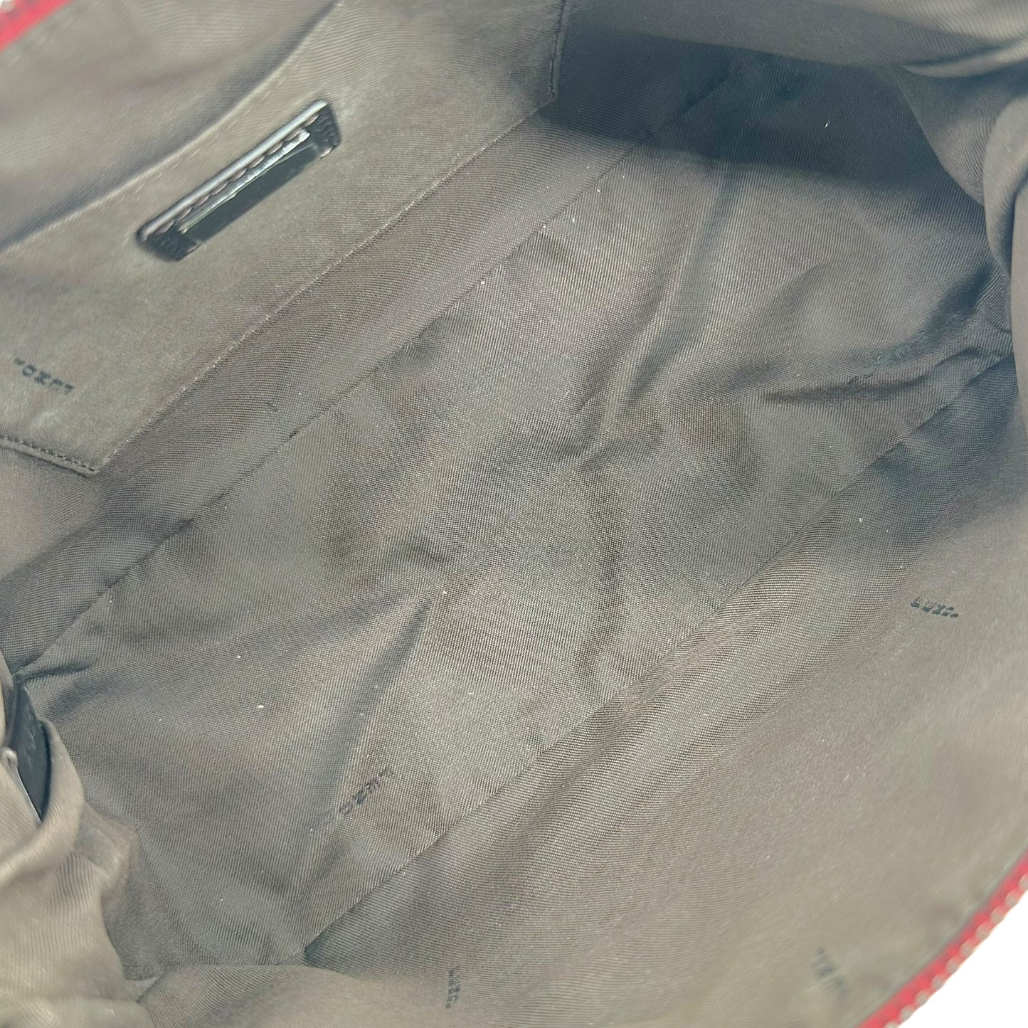 Fendi Red Zucchino Monogram Shoulder Bag - Outfit Repeater