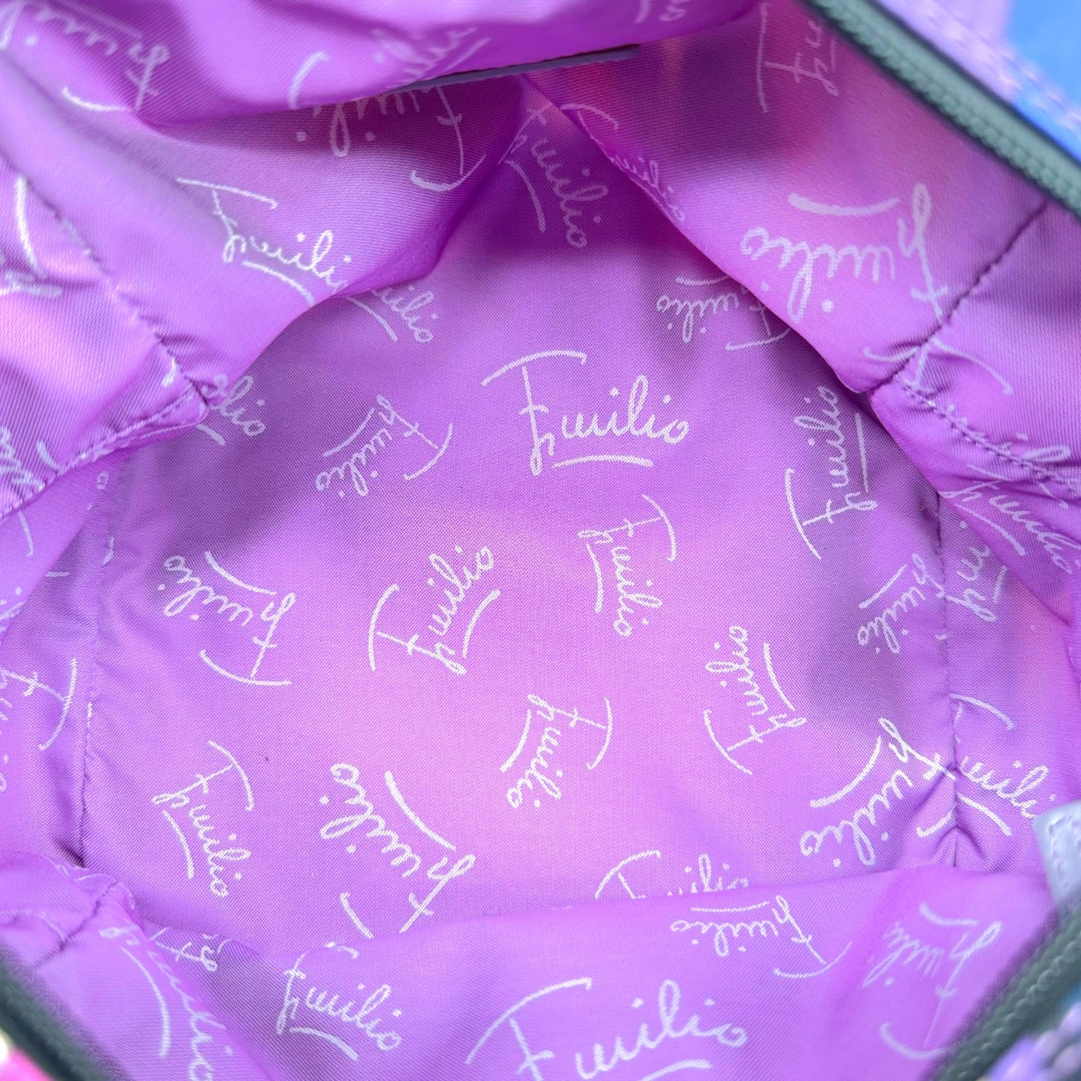 Emilio Pucci Mini Silk Pochette Bag Pink Purple Print