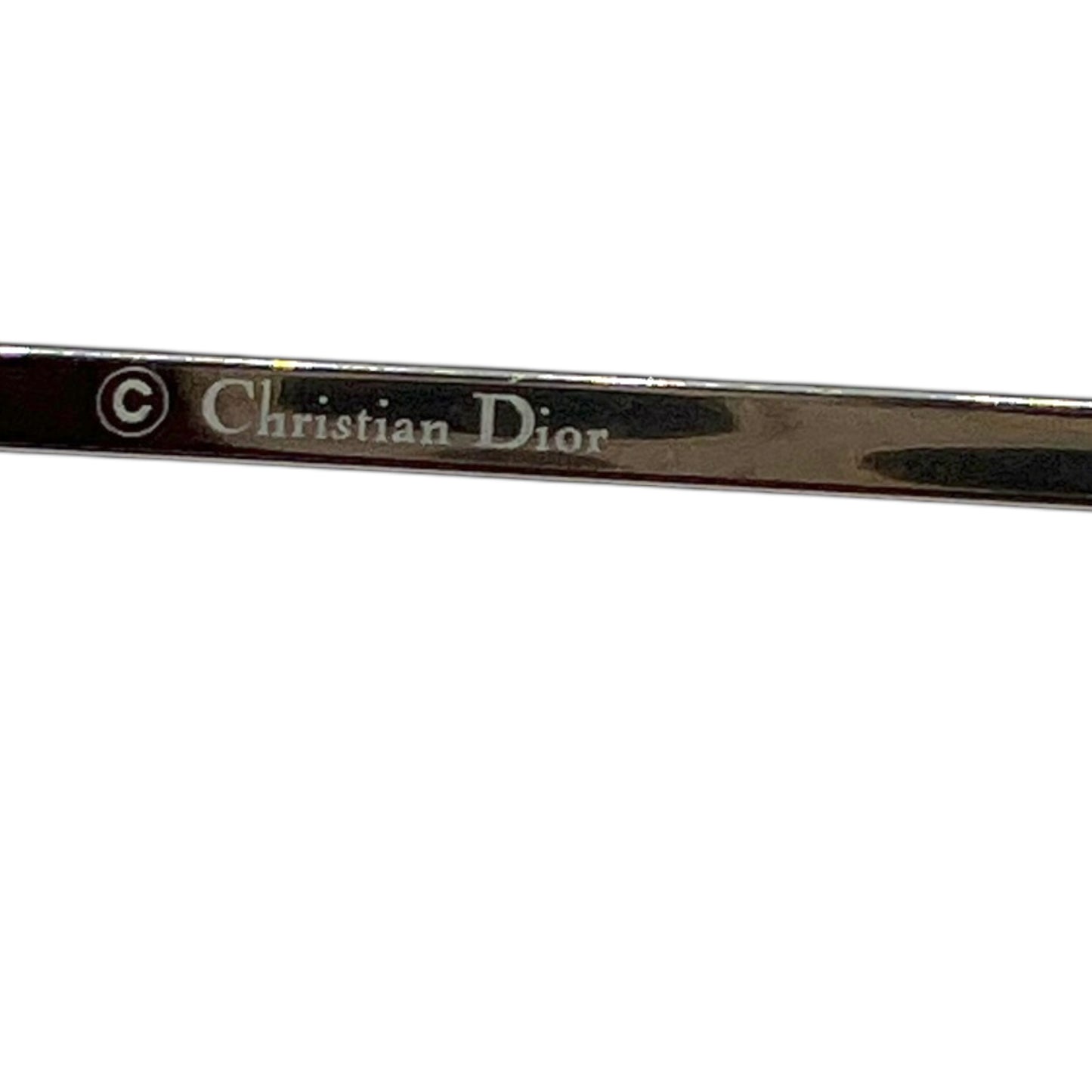 Christian Dior DiorHippy1 Pink & Silver Star Gradient Aviator Sunglasses w/ Case