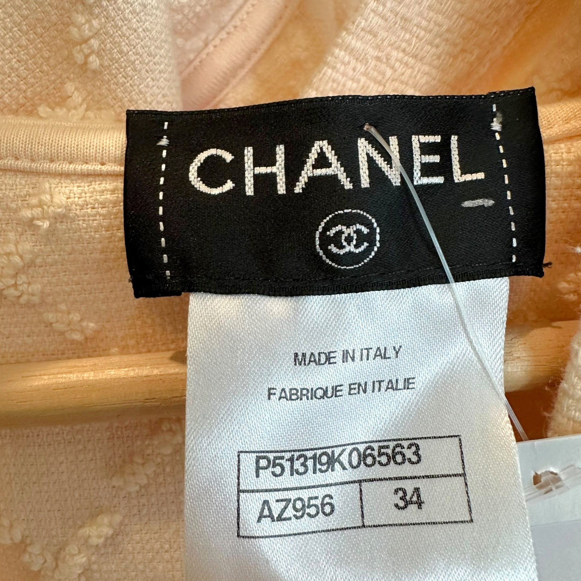 Chanel Light Pink Sleeveless Hooded Mini Dress