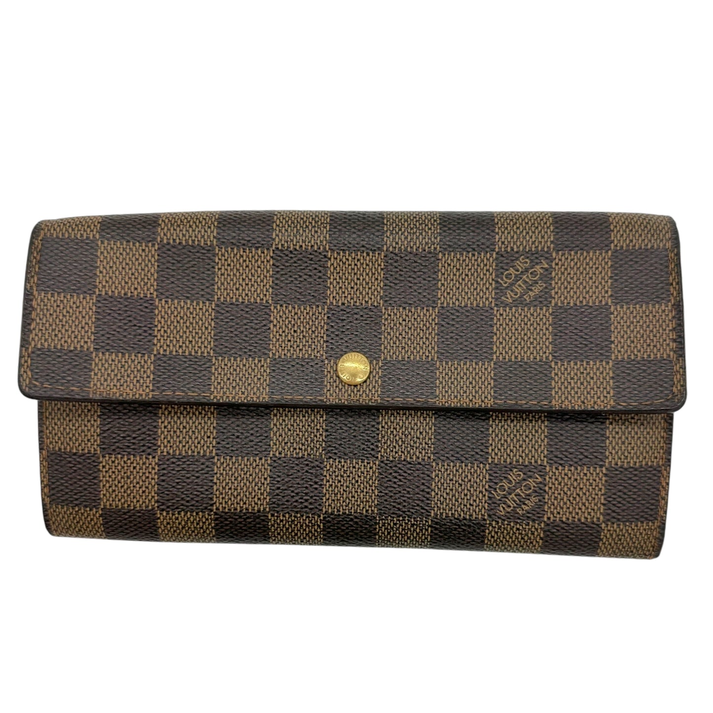 Louis Vuitton Brown Damier Sarah Wallet