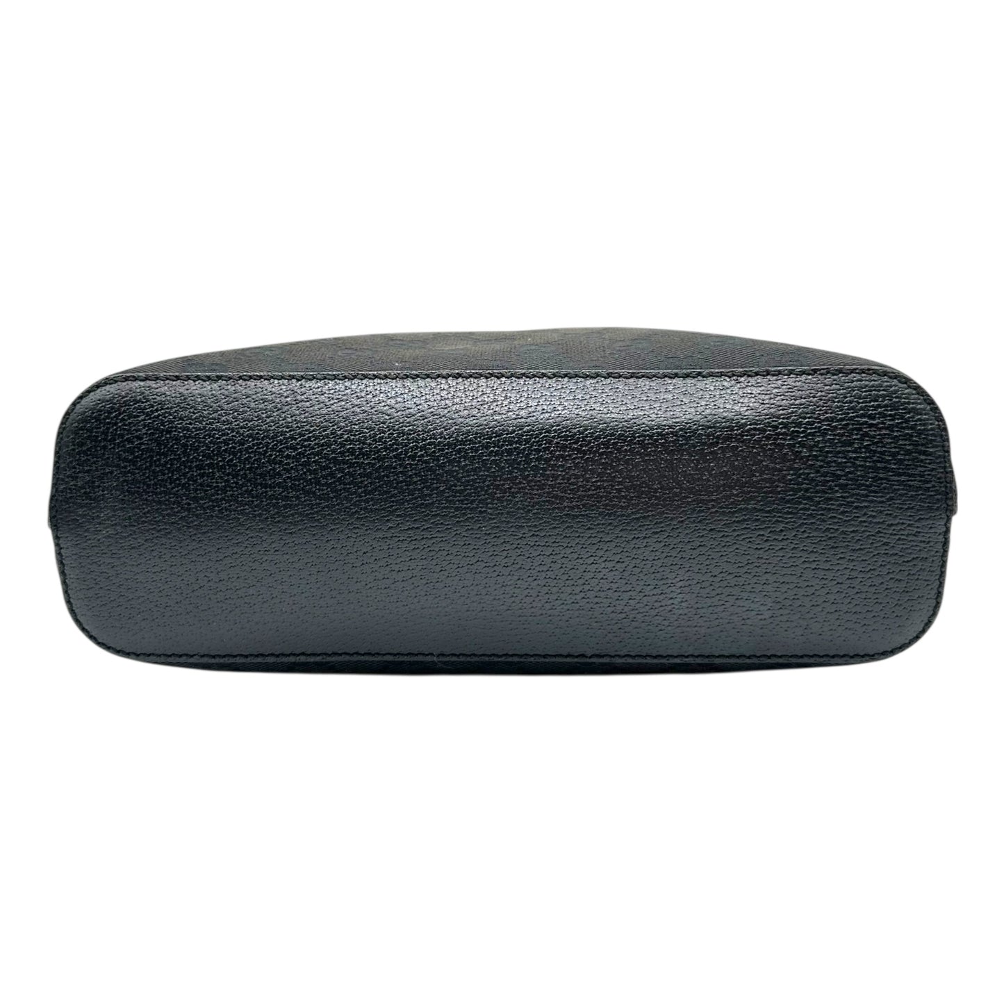 Gucci Black Monogram Canvas Shoulder Bag