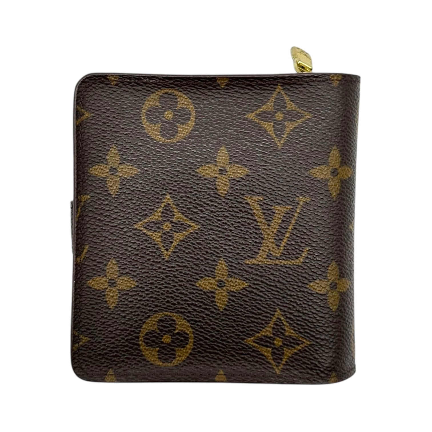 Louis Vuitton Classic Monogram Zippered Snap Bi-Fold Wallet - Outfit Repeater