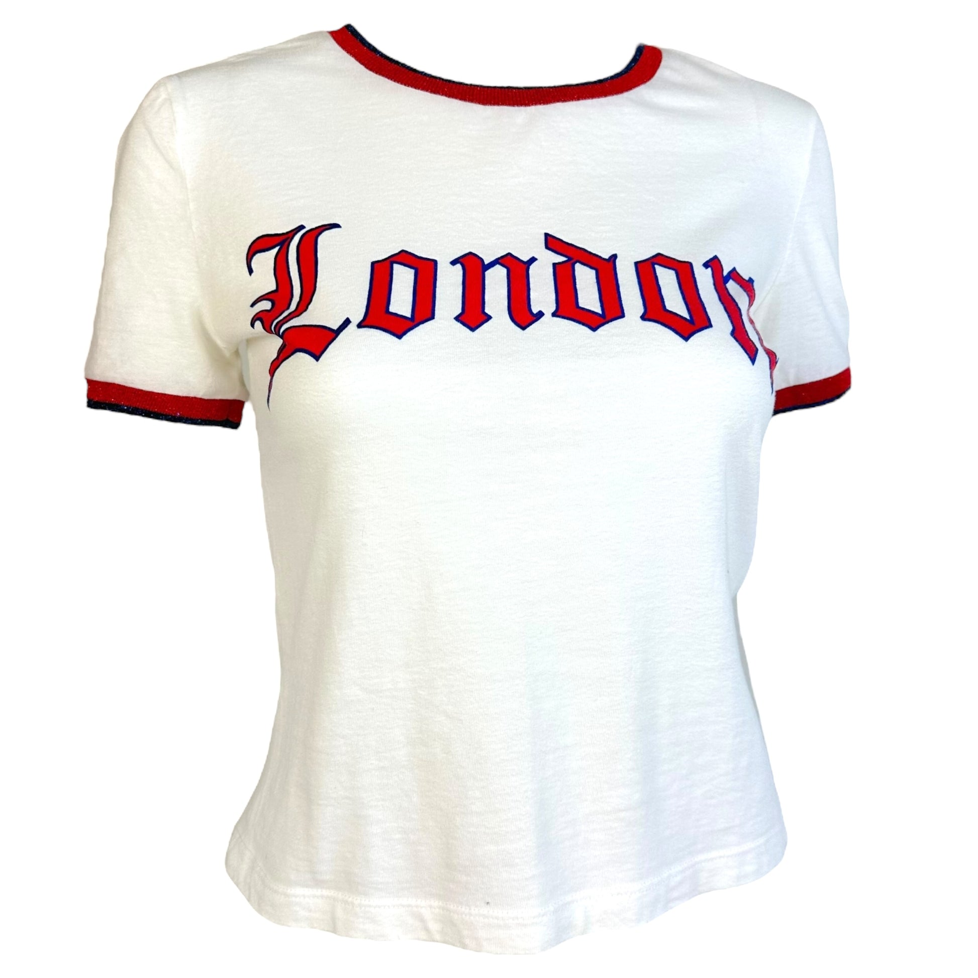 D&G Dolce & Gabbana London Graphic Ringer T-Shirt - Outfit Repeater