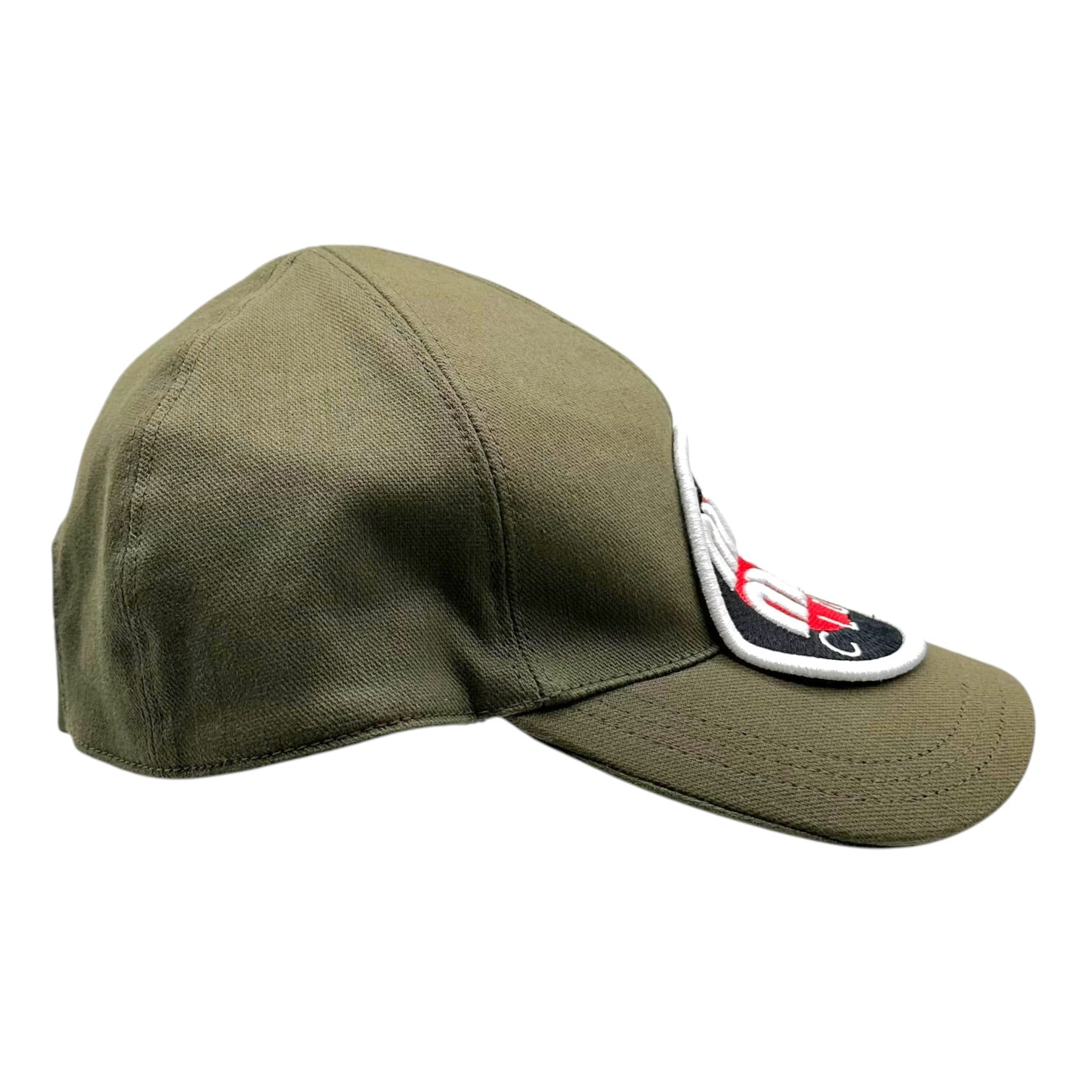 Miu Miu Baseball Cap Khaki Cotton 2010s