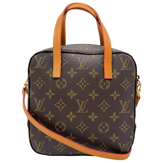Louis Vuitton Brown Classic Monogram Spontini 2-Way Bag