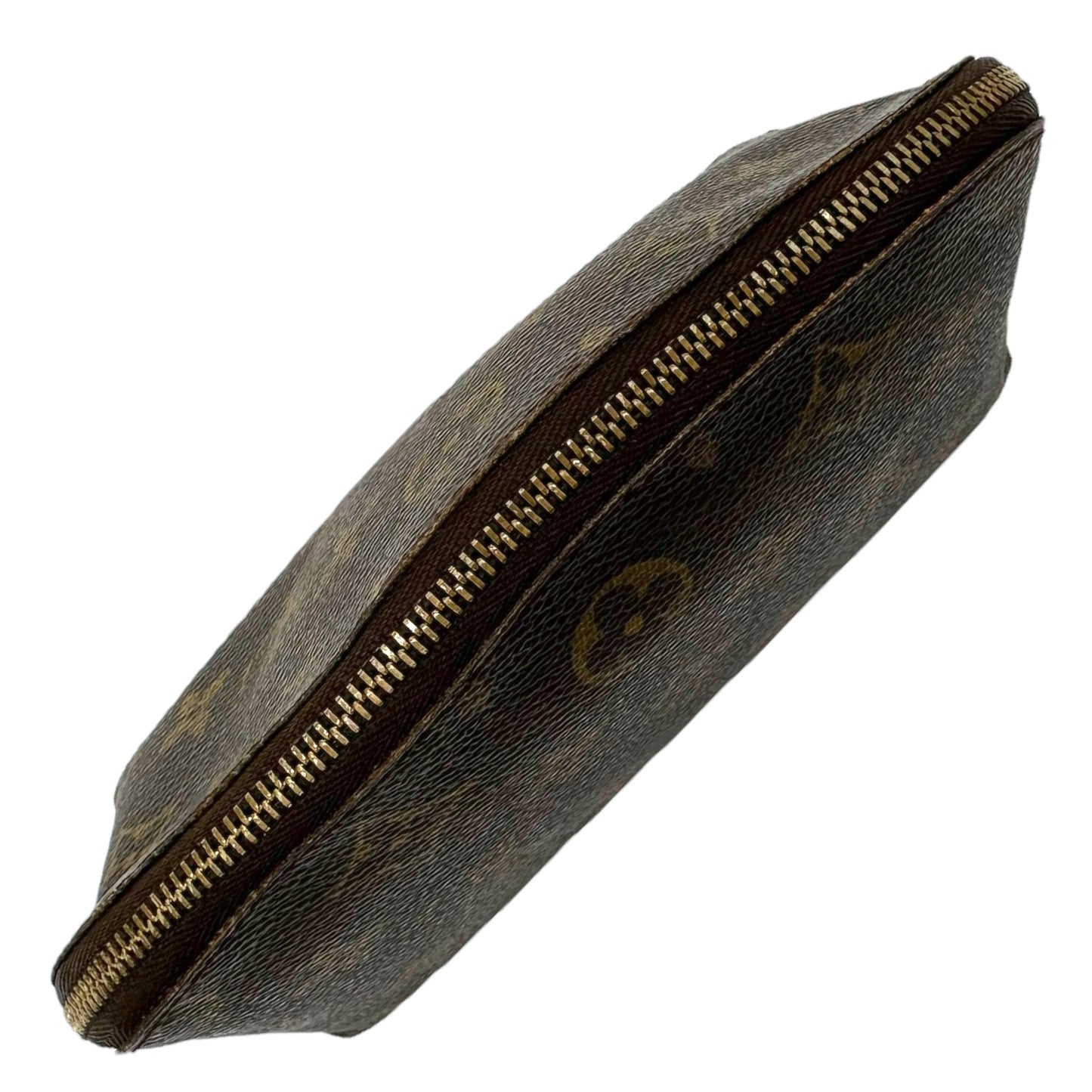 Louis Vuitton Brown Monogram Cosmetic Bag - Outfit Repeater
