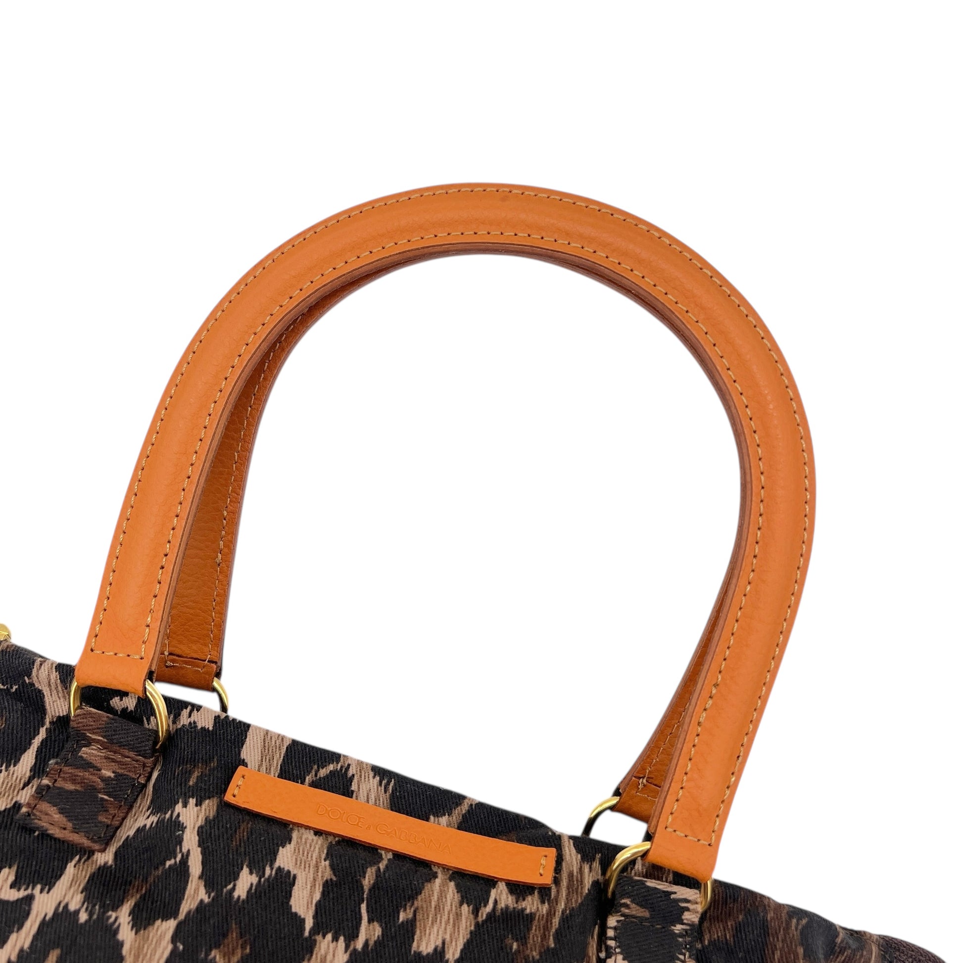 Dolce & Gabbana Leopard Nylon Mini Boston Bag - Outfit Repeater