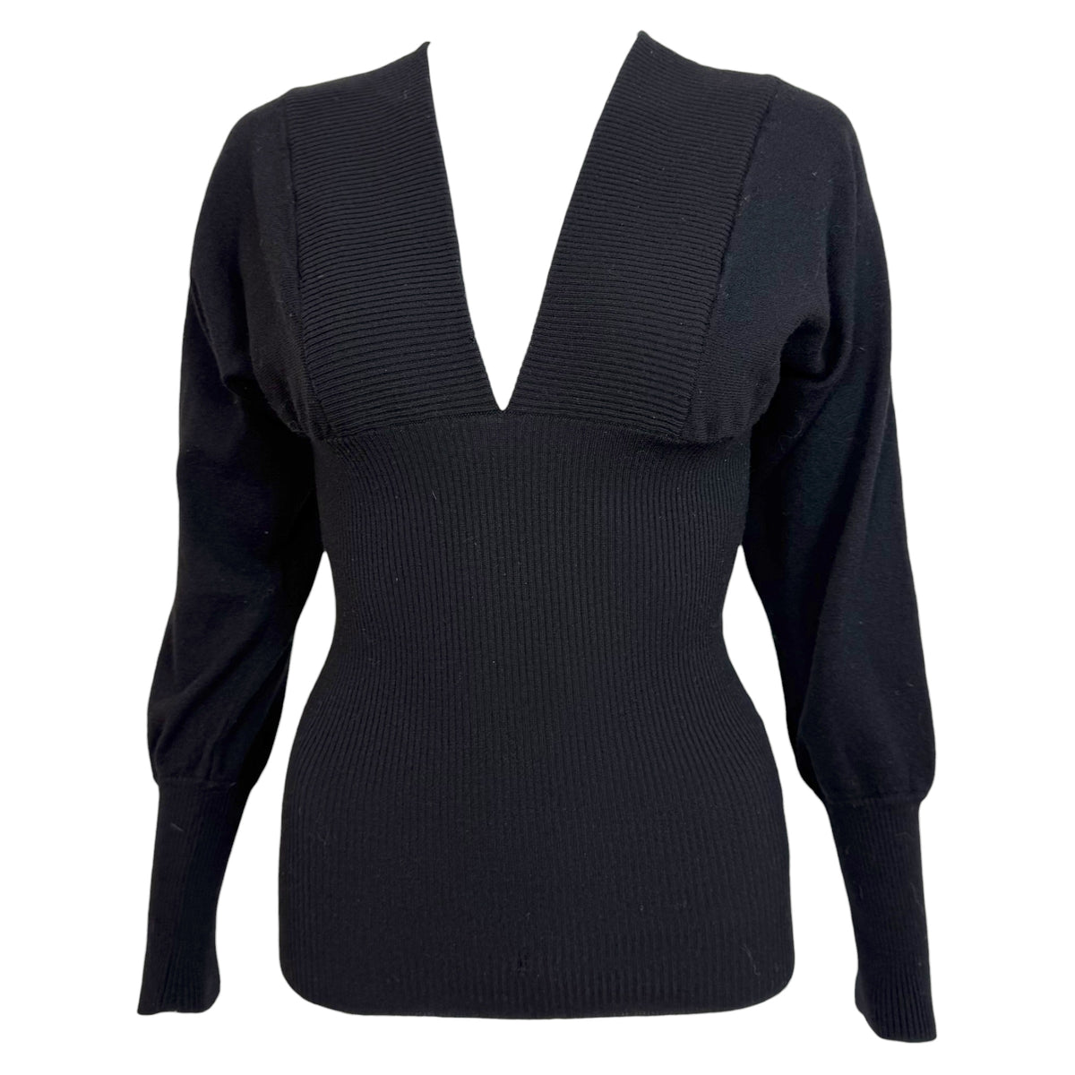 Dolce & Gabbana Black Knit Longsleeve Sweater