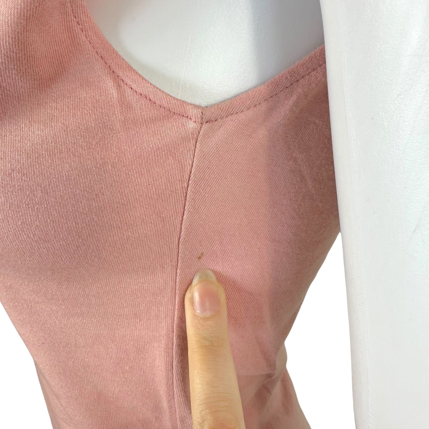 Christian Dior Pink Yellow J'Adore Logo Tank Top