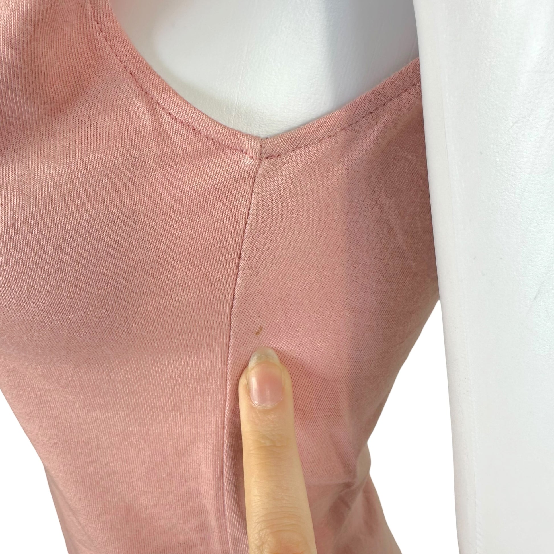 Christian Dior Pink Yellow J'Adore Logo Tank Top