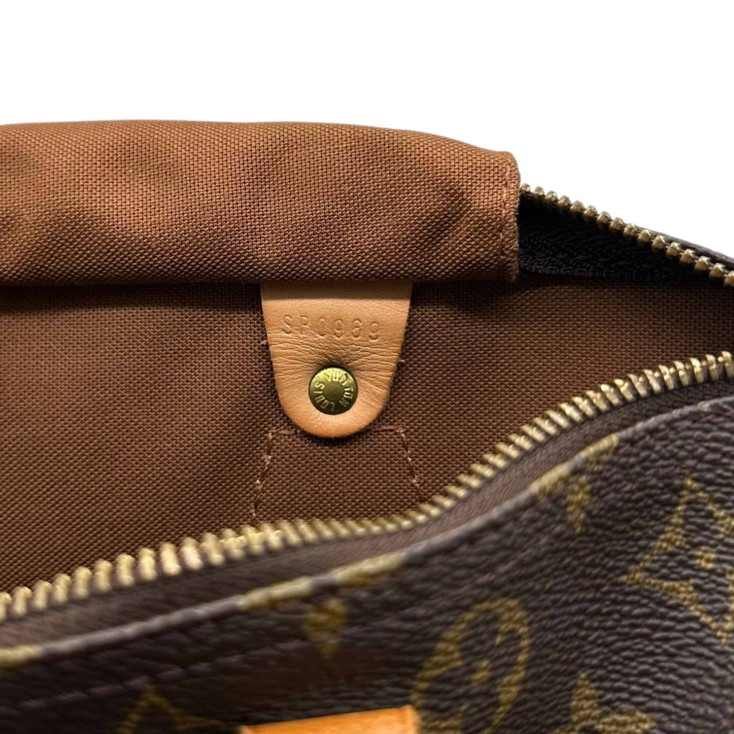 Louis Vuitton Brown Monogram Canvas Speedy 30 Bag - Outfit Repeater