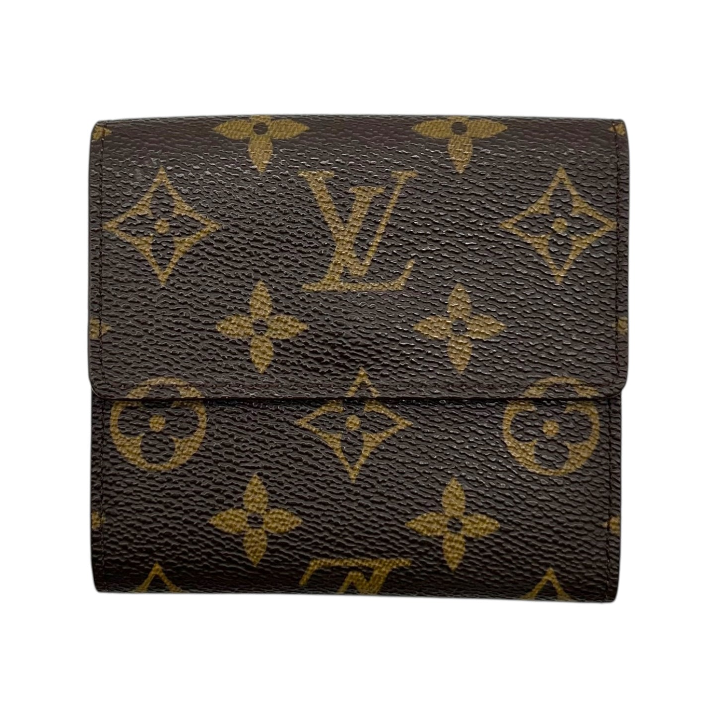 Louis Vuitton Classic Monogram Change Purse Snap Bi-Fold Wallet