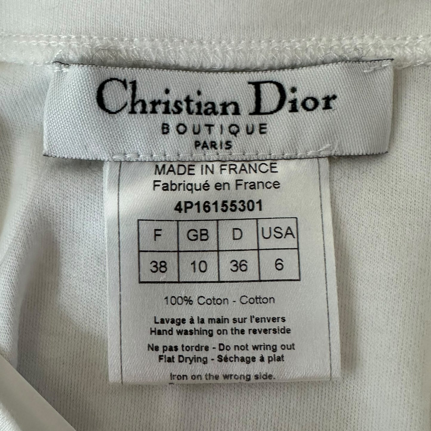 Christian Dior S/S 2004 J'Adore Dior Pink Monogram Tank Top