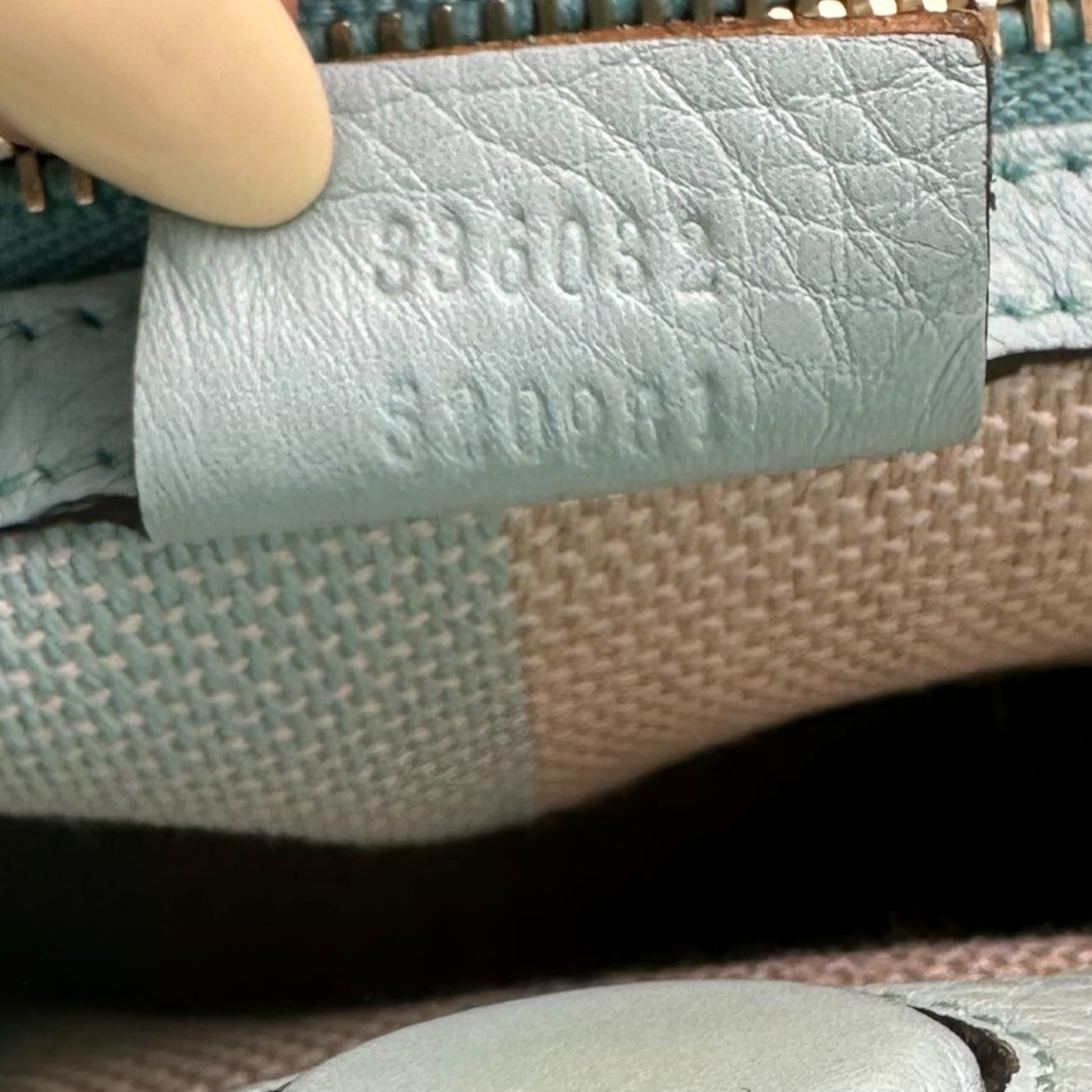 Gucci Raffia & Bamboo Blue Leather Trim 2-Way Bag - Outfit Repeater