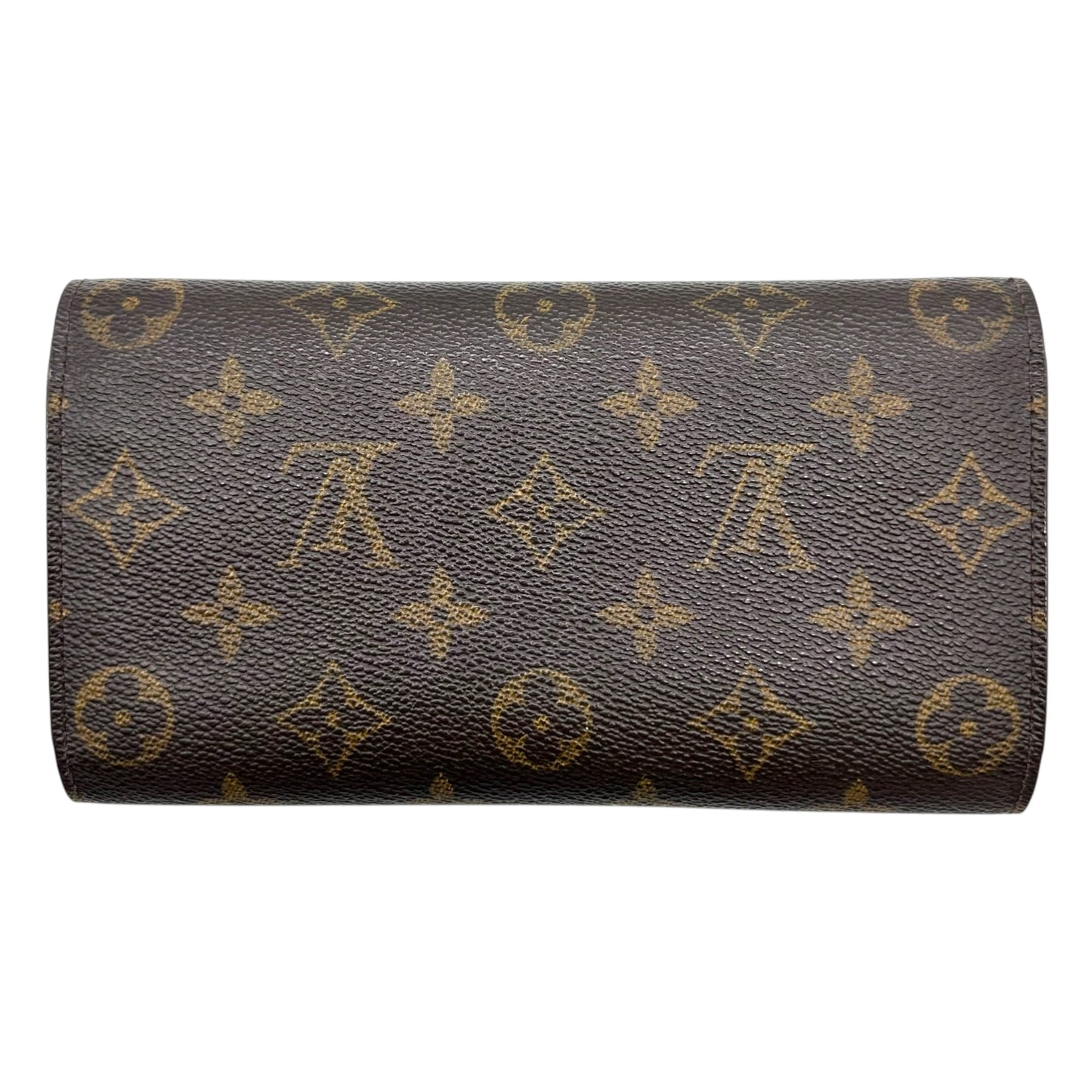 Louis Vuitton Classic Monogram Sarah Snap Long Wallet