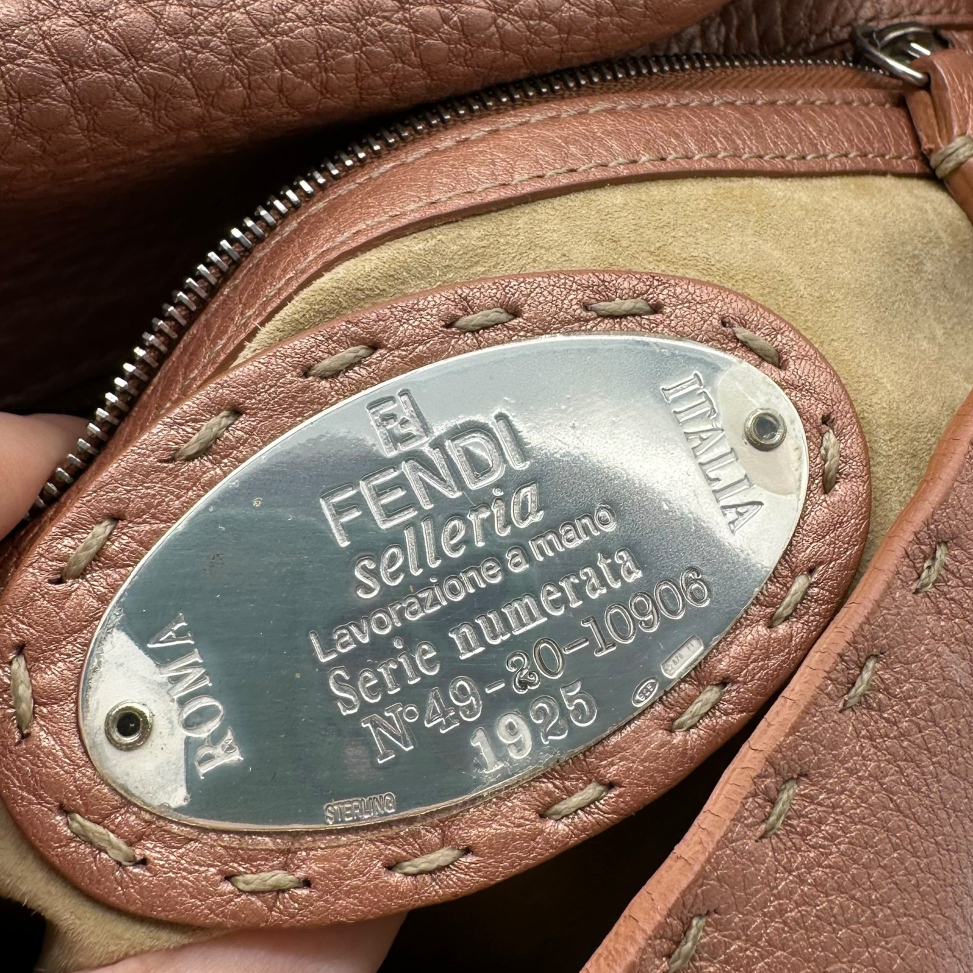 Fendi Selleria Pink Leather Baguette Bag - Outfit Repeater