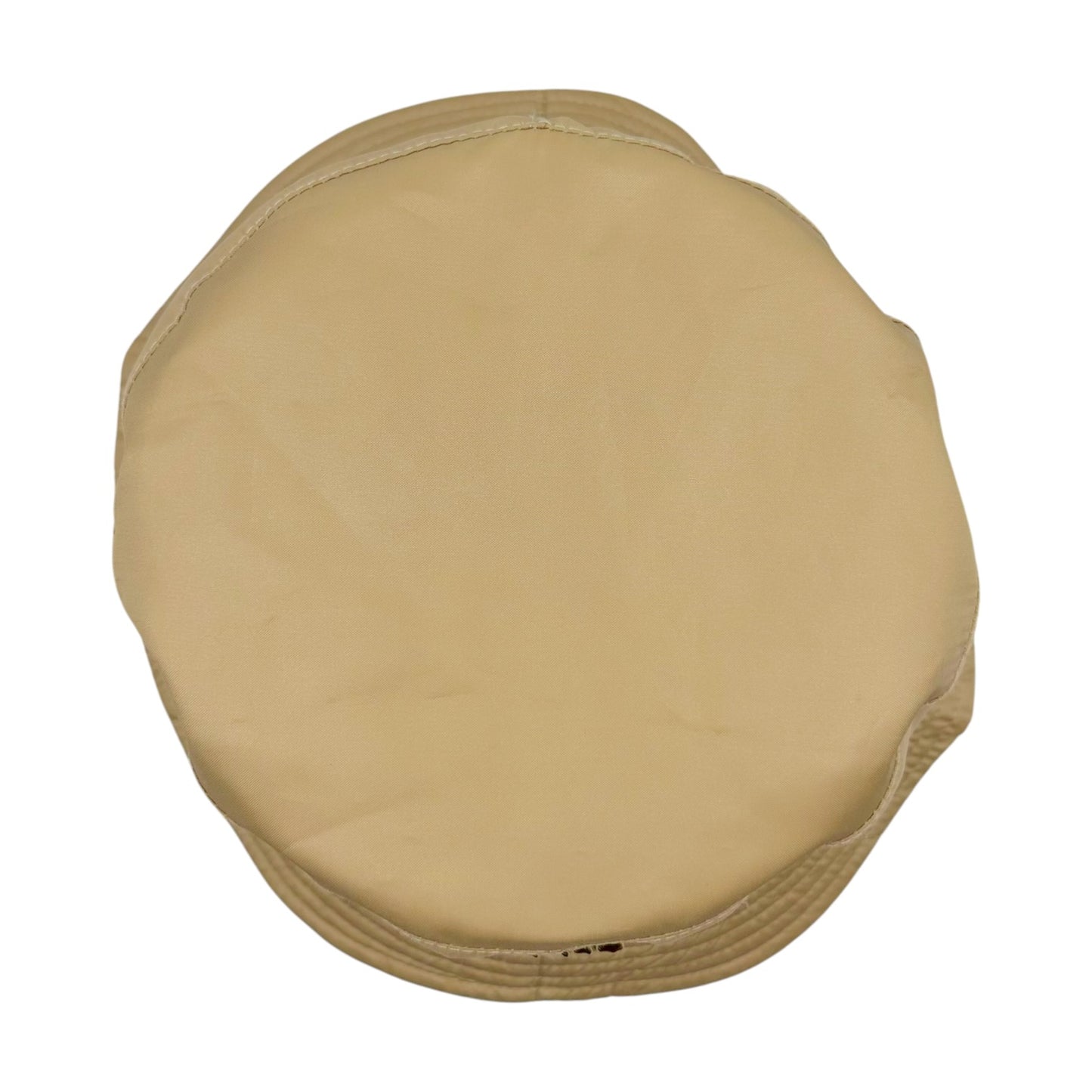 Christian Dior Tan & Black Embroidered Logo Crest Bucket Hat