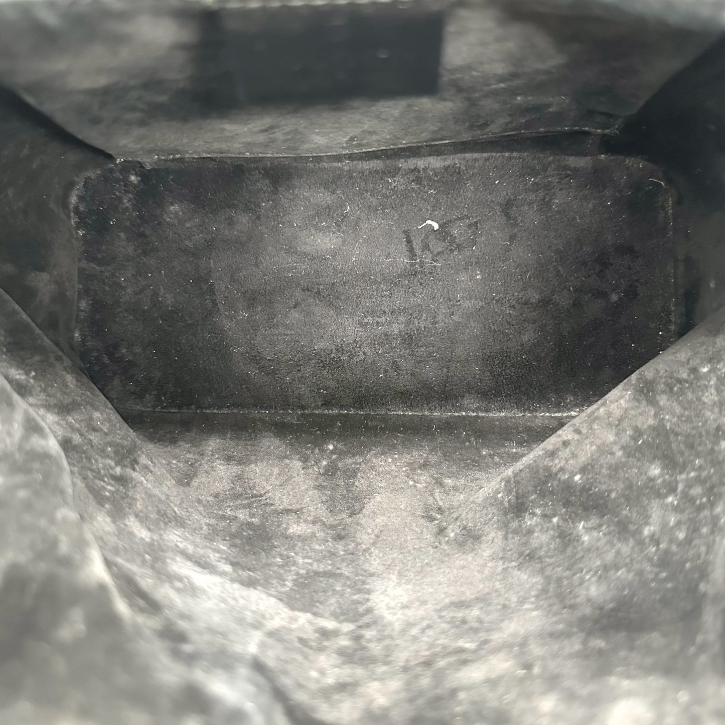 Gucci by Tom Ford Black Monogram Ring Bucket Bag