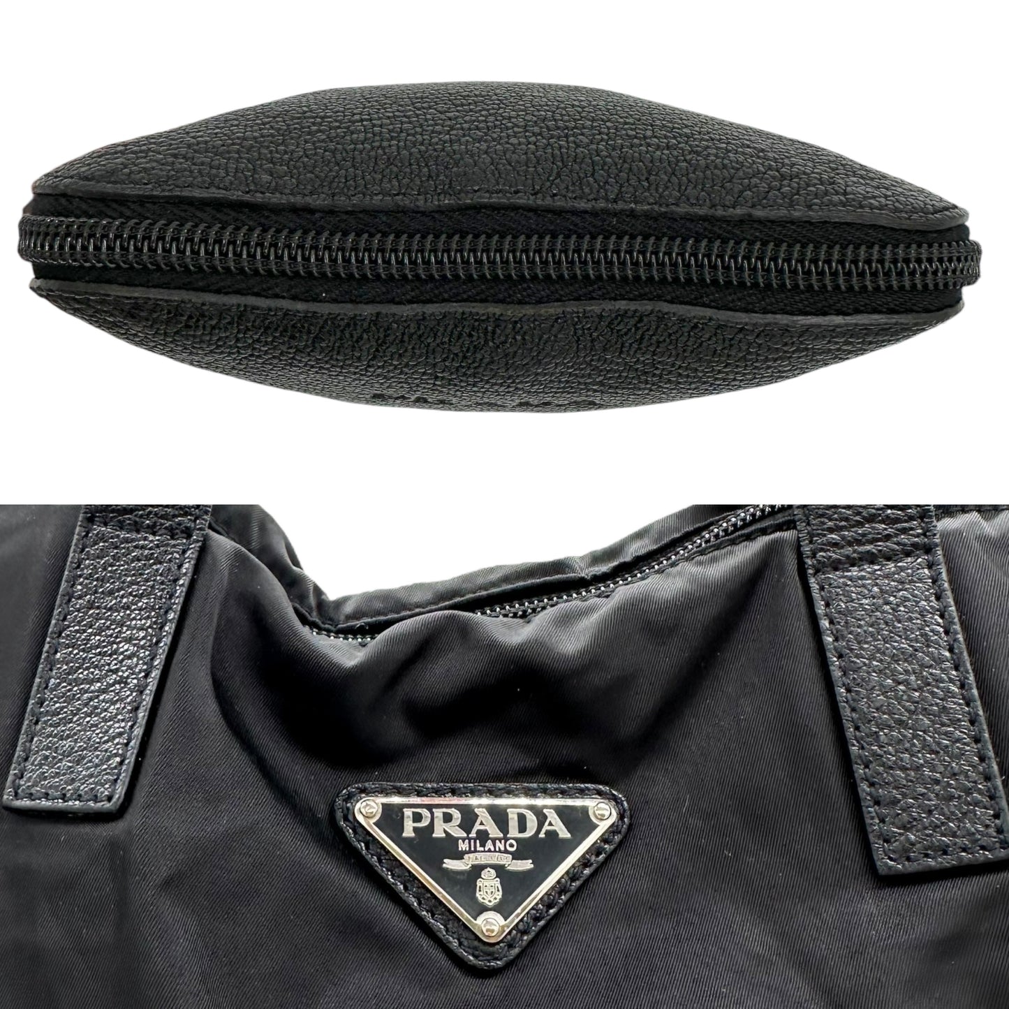 Prada Black Nylon Packable Tote Bag - Outfit Repeater