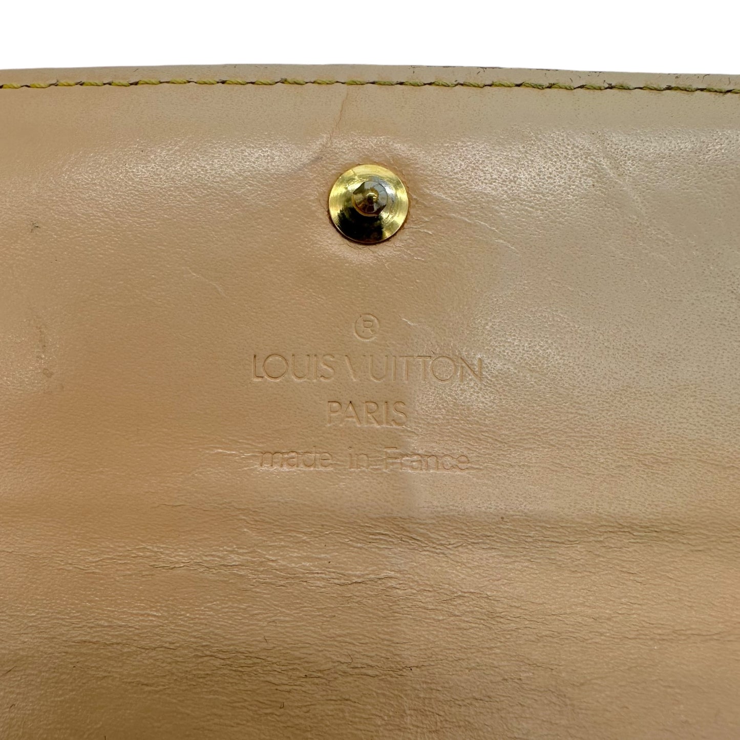 Louis Vuitton Long Wallet Brown Monogram Cherry Blossom