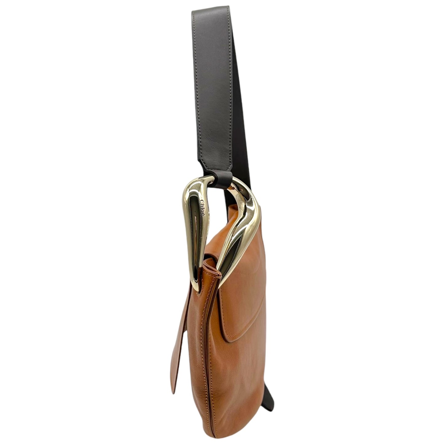 Chloé Brown & Tan Leather Hobo Bag