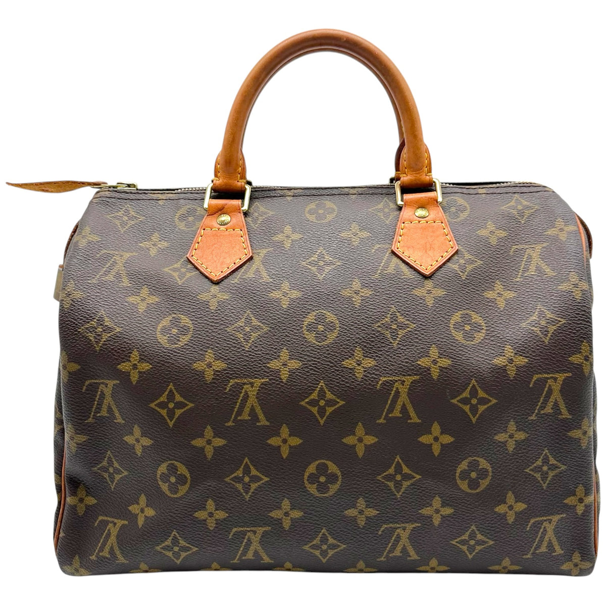 Louis Vuitton Speedy 30 Handbag Brown Monogram Canvas