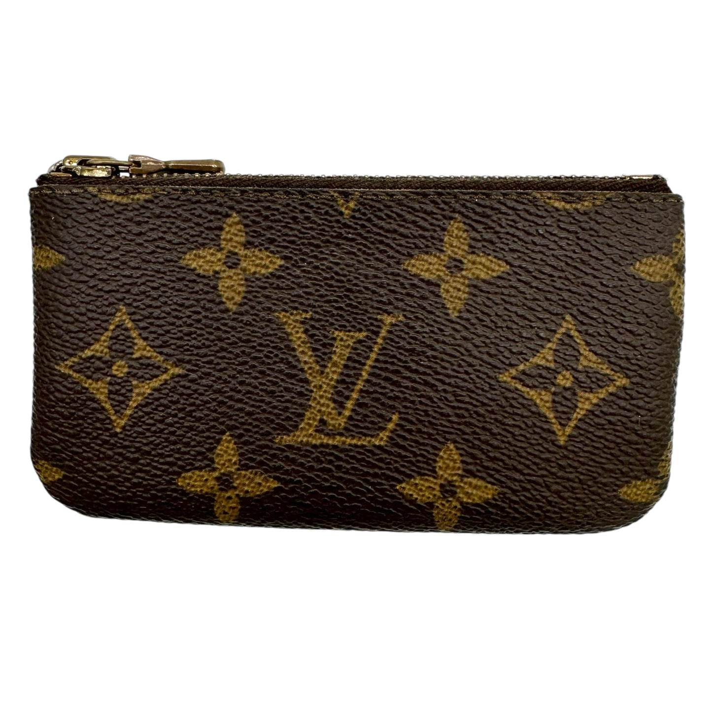 Louis Vuitton Brown Monogram Key Pouch