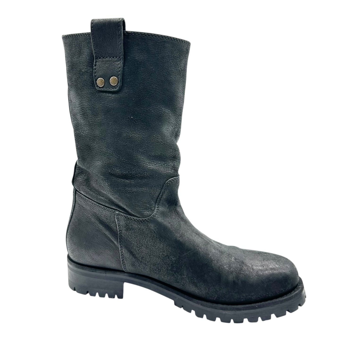 Dolce & Gabbana Black Biker Boots