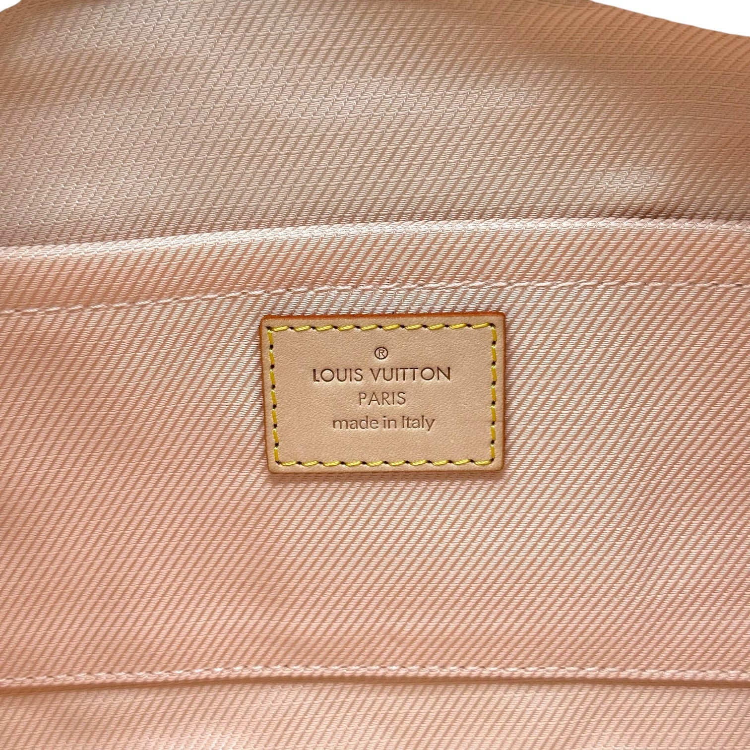 Louis Vuitton Silver Puffer Monogram Clutch Bag