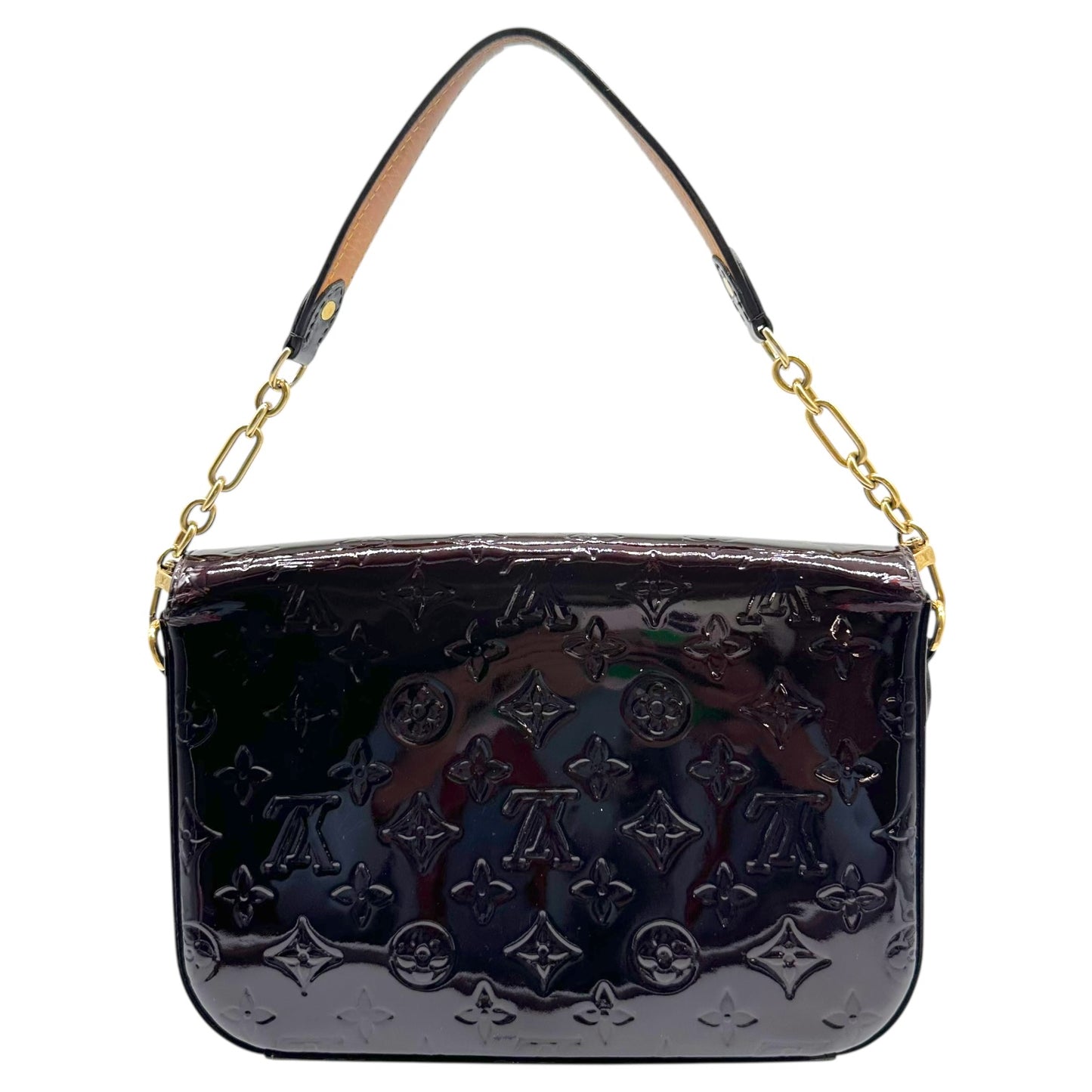 Louis Vuitton Burgundy Vernis Rodeo Drive Amarante Shoulder Bag