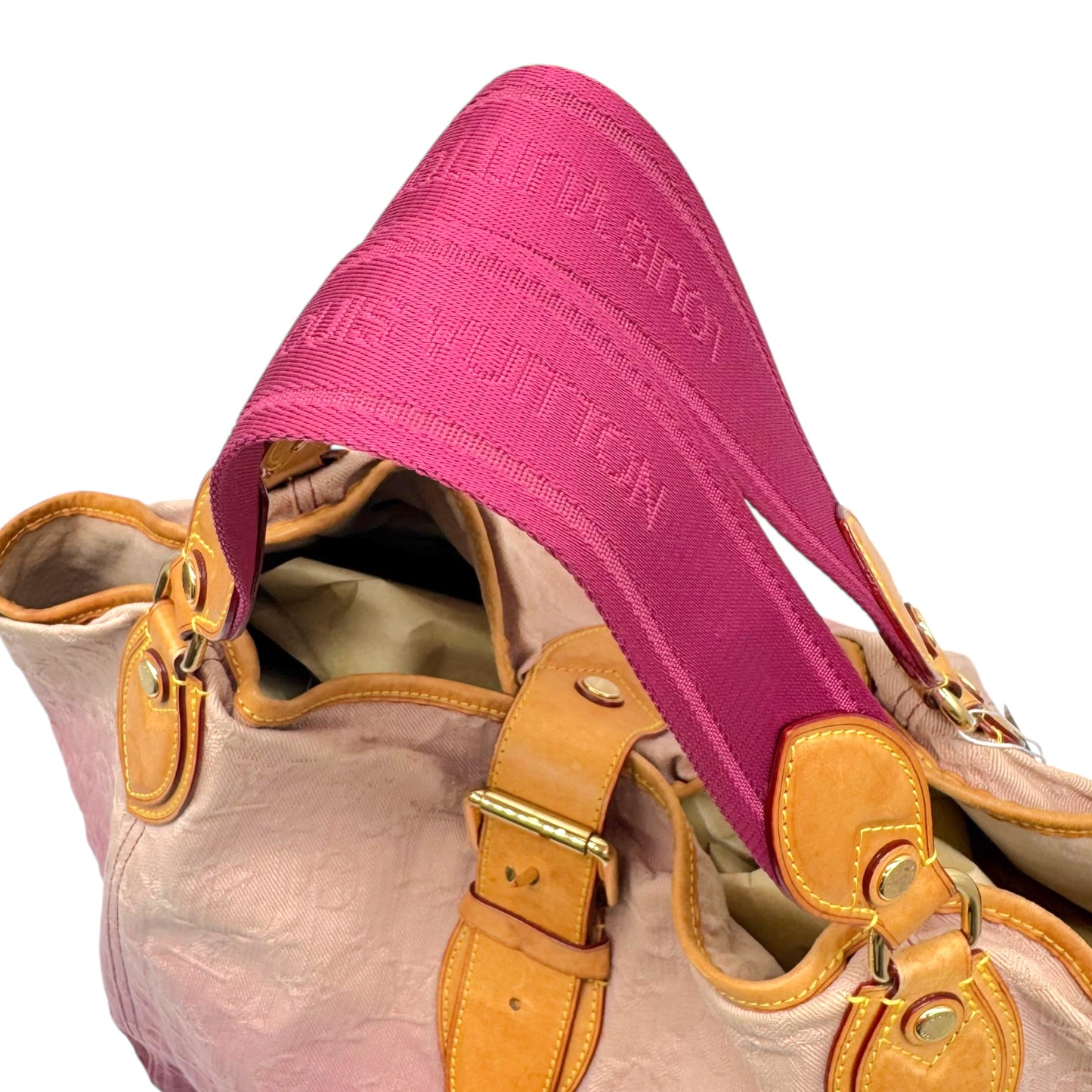 Louis Vuitton Pink Ombre Denim Sunbeam Hobo Tote Bag - Outfit Repeater