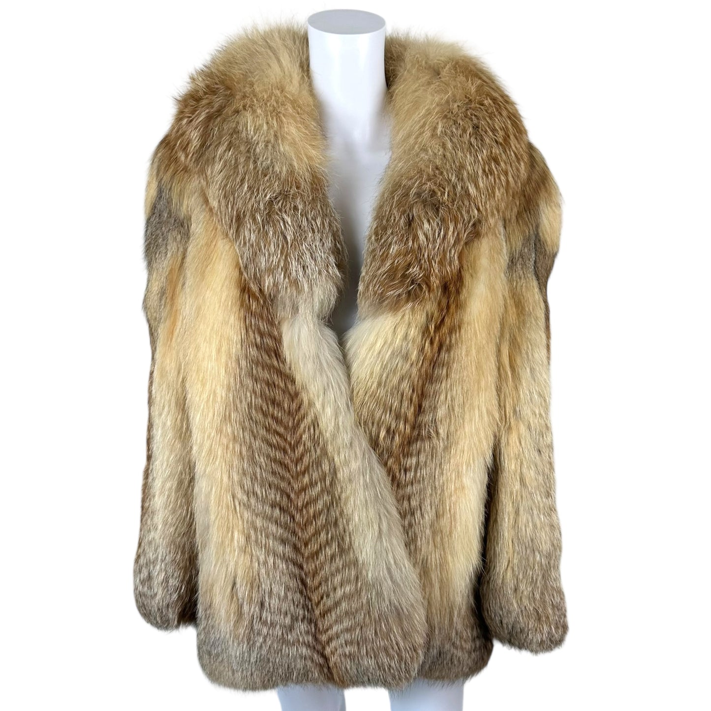 Vintage Golden Fox Fur Coat