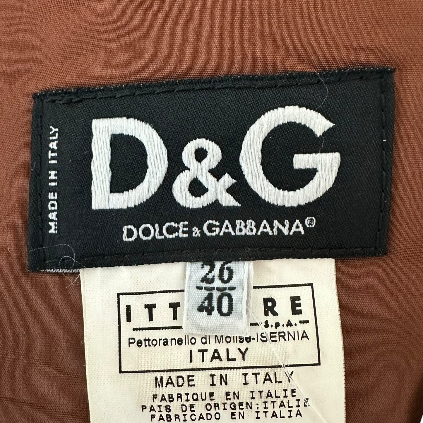 D&G Dolce & Gabbana Racing Inspired Jacket