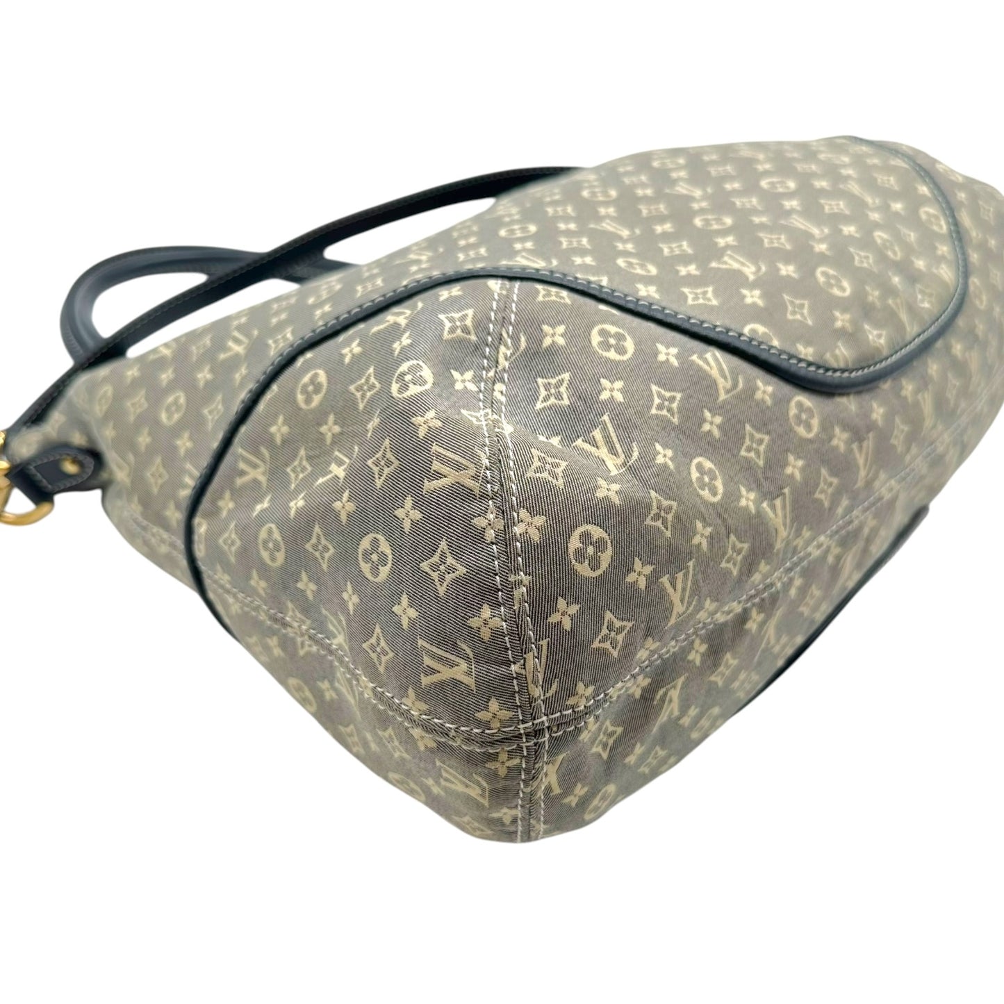 Louis Vuitton Navy Blue Monogram Tote Bag