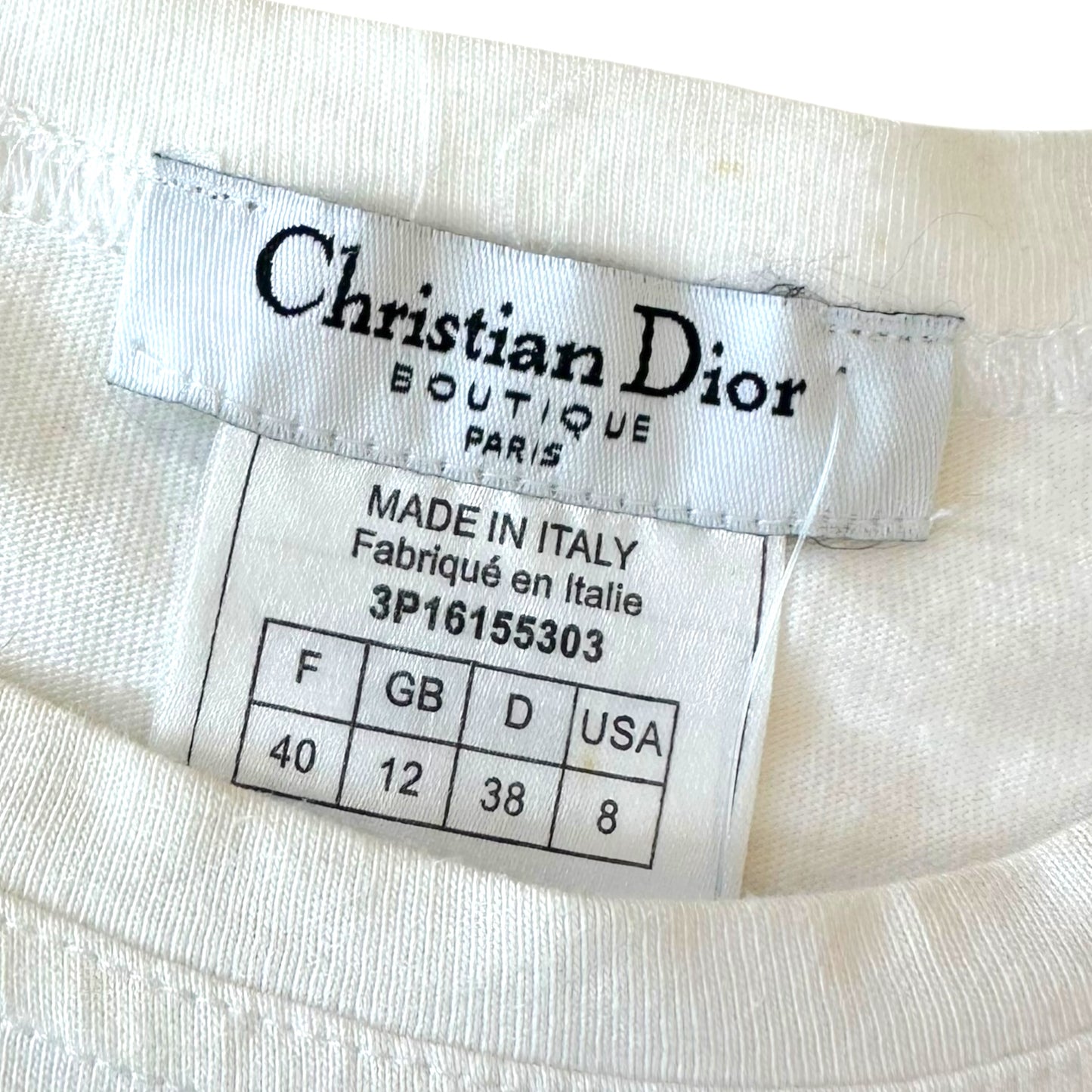 Christian Dior S/S 2003 J'Adore Dior Suede Patchwork Tank Top - Outfit Repeater